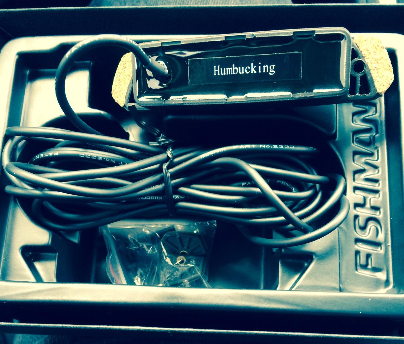 Fishman Neo-D Magnetic Humbucker Acoustic Pickup customer photo 2