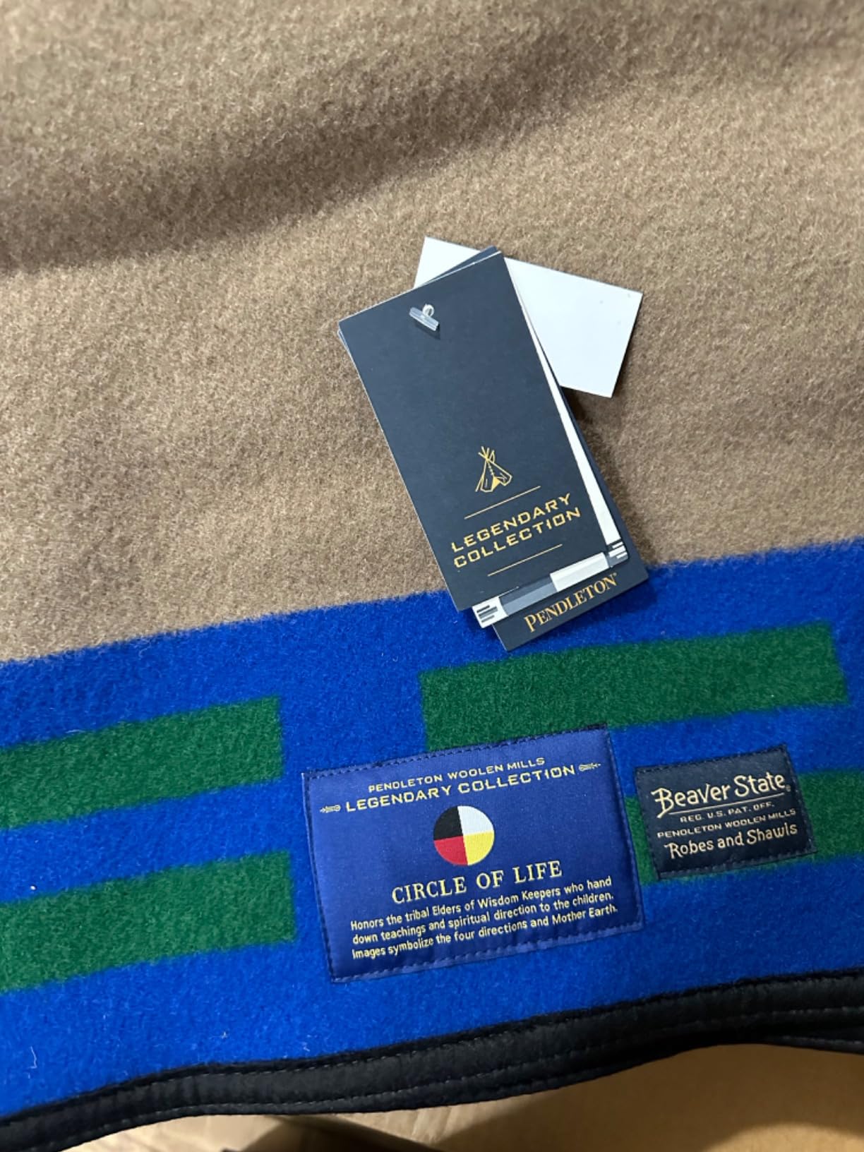 The Legendary Collection Jacquard Robe Blanket, 64