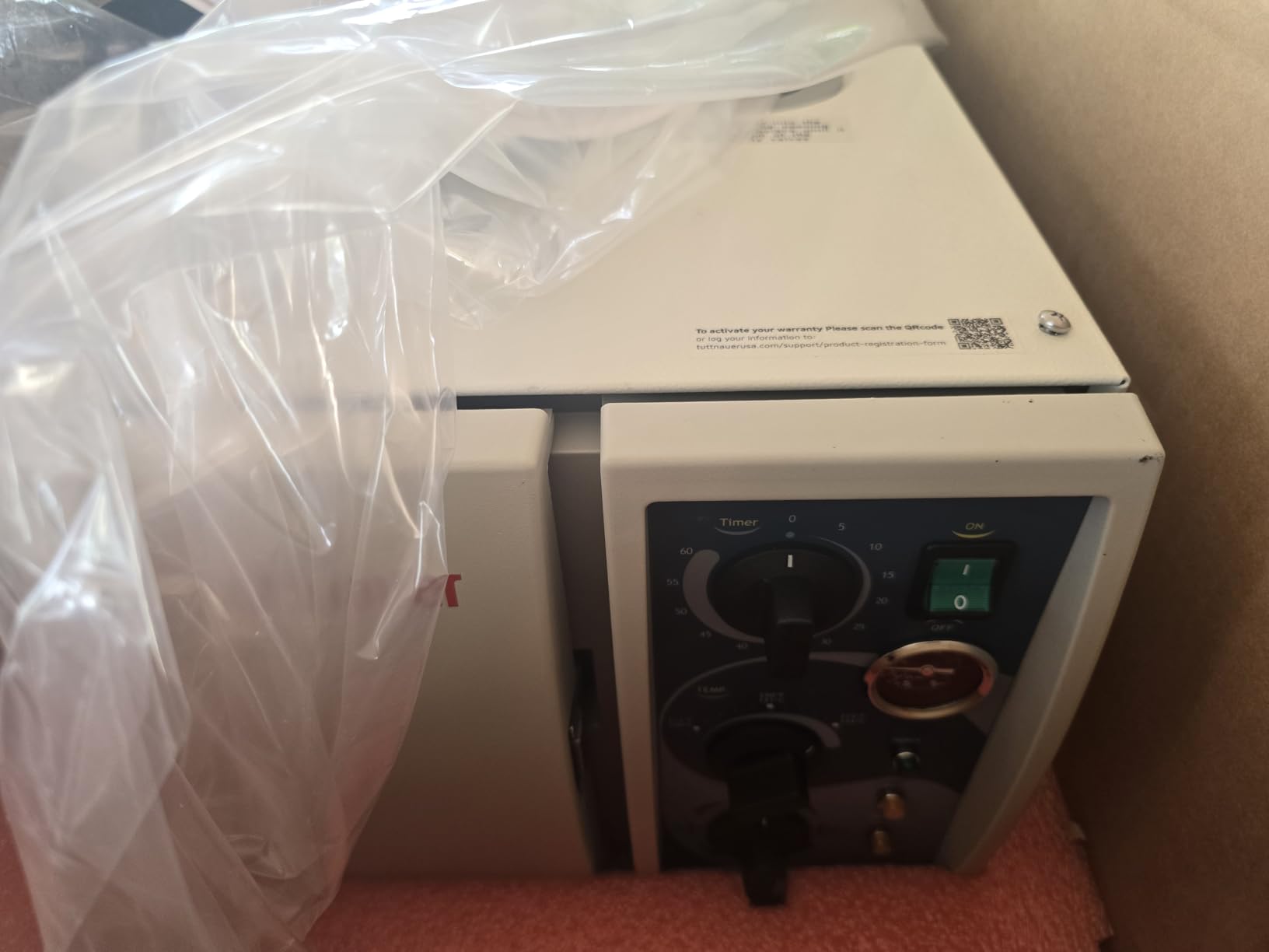 Tuttnauer 1730 Valueklave, Compact Footprint and Easy Operation, Ideal Autoclave For Small Offices customer photo 1