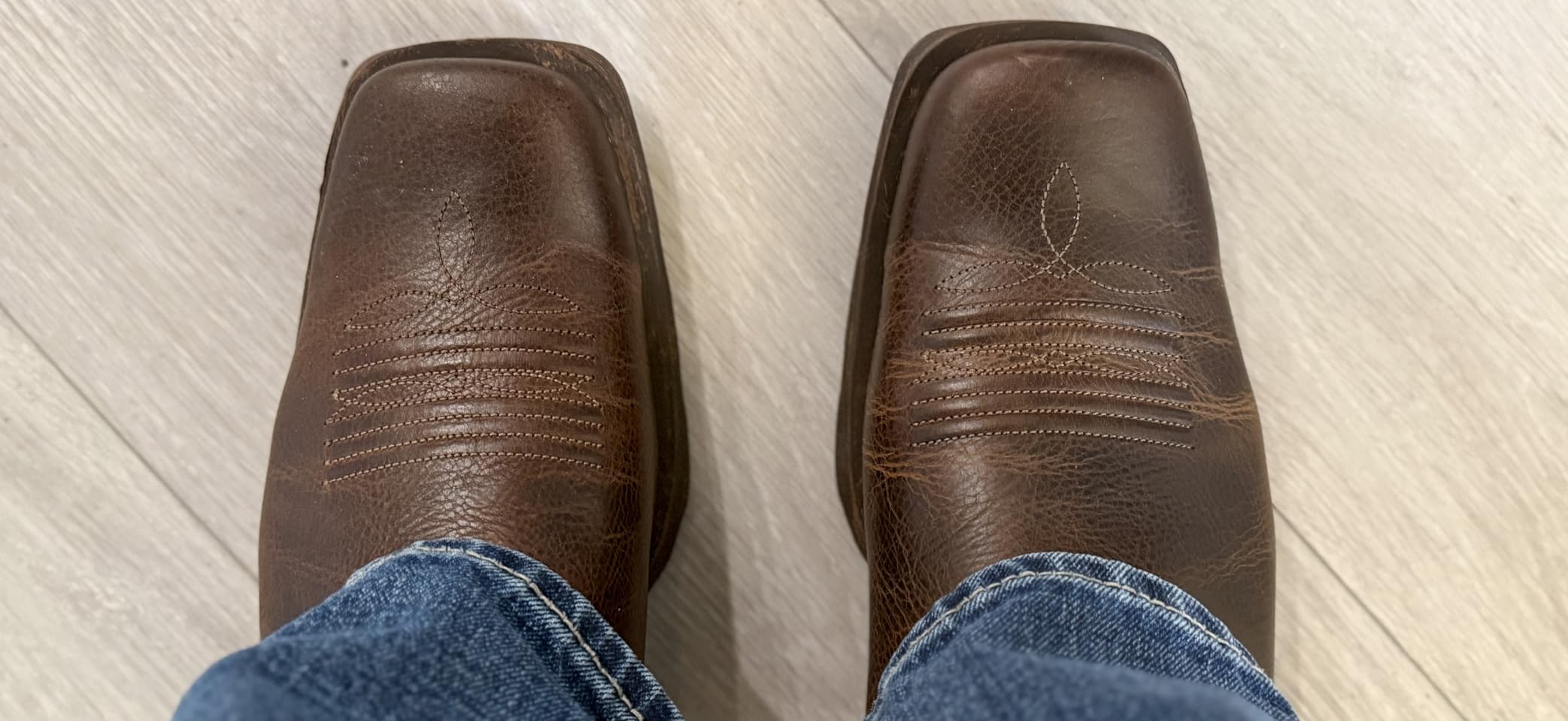 Ariat Rambler Western Boot – Men’s Leather, Square Toe, Western Boots customer photo 1