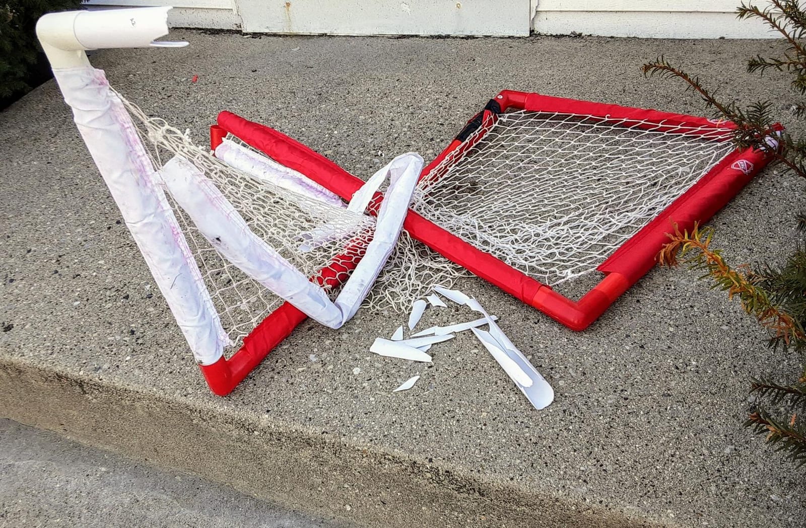 Franklin Sports SX Comp PVC Street Hockey Goal - 46