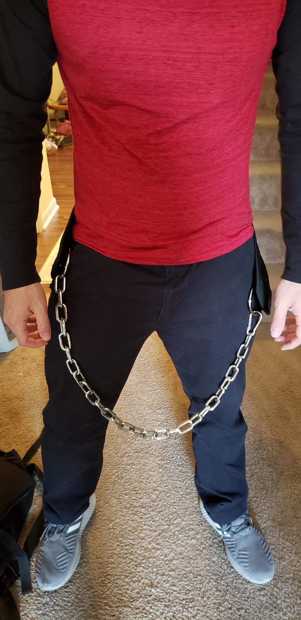 Harbinger Polypropylene Dip Belt with Steel Chain customer photo 1