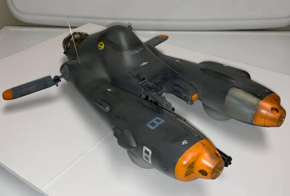 Hasegawa 1/20 Antigravity Armored Fighter (Armored Raider) Pkf.85 FALKE - Ma.K. (Maschinen Krieger) customer photo 1