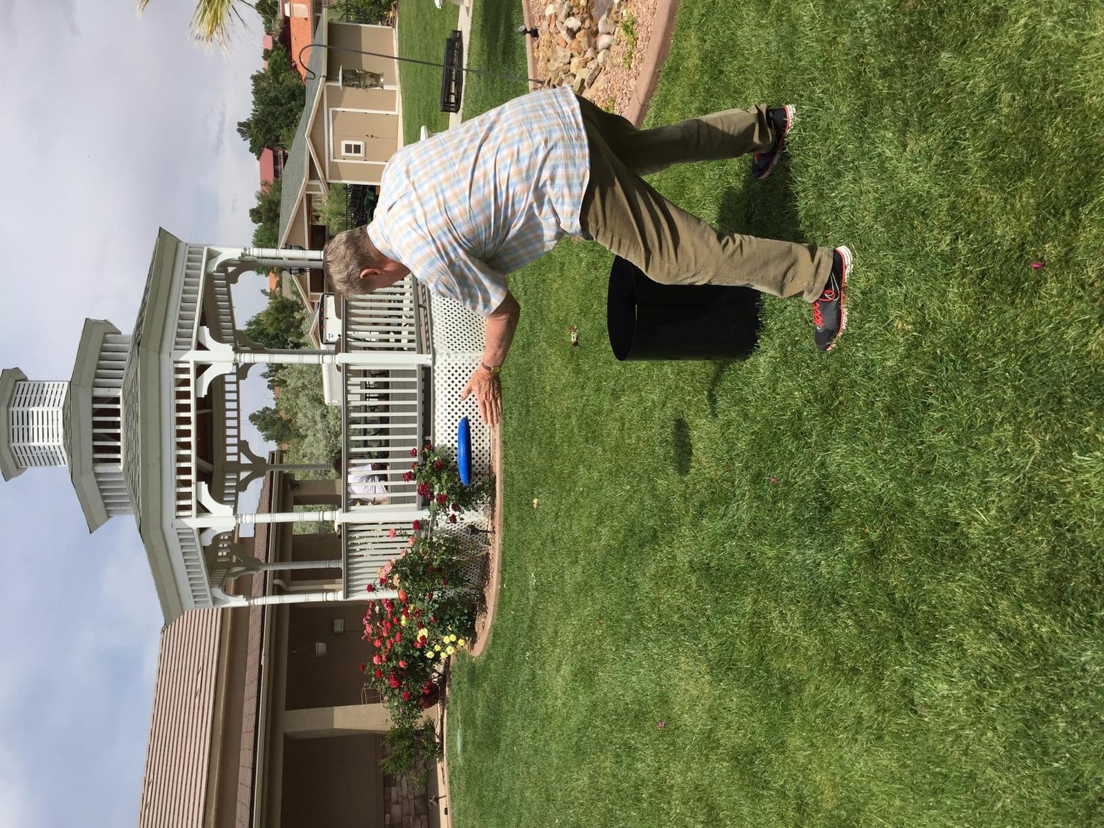 Kan Jam Disc Toss Game - American Made Outdoor Game for The Backyard, Beach, Park, Tailgates customer photo 1