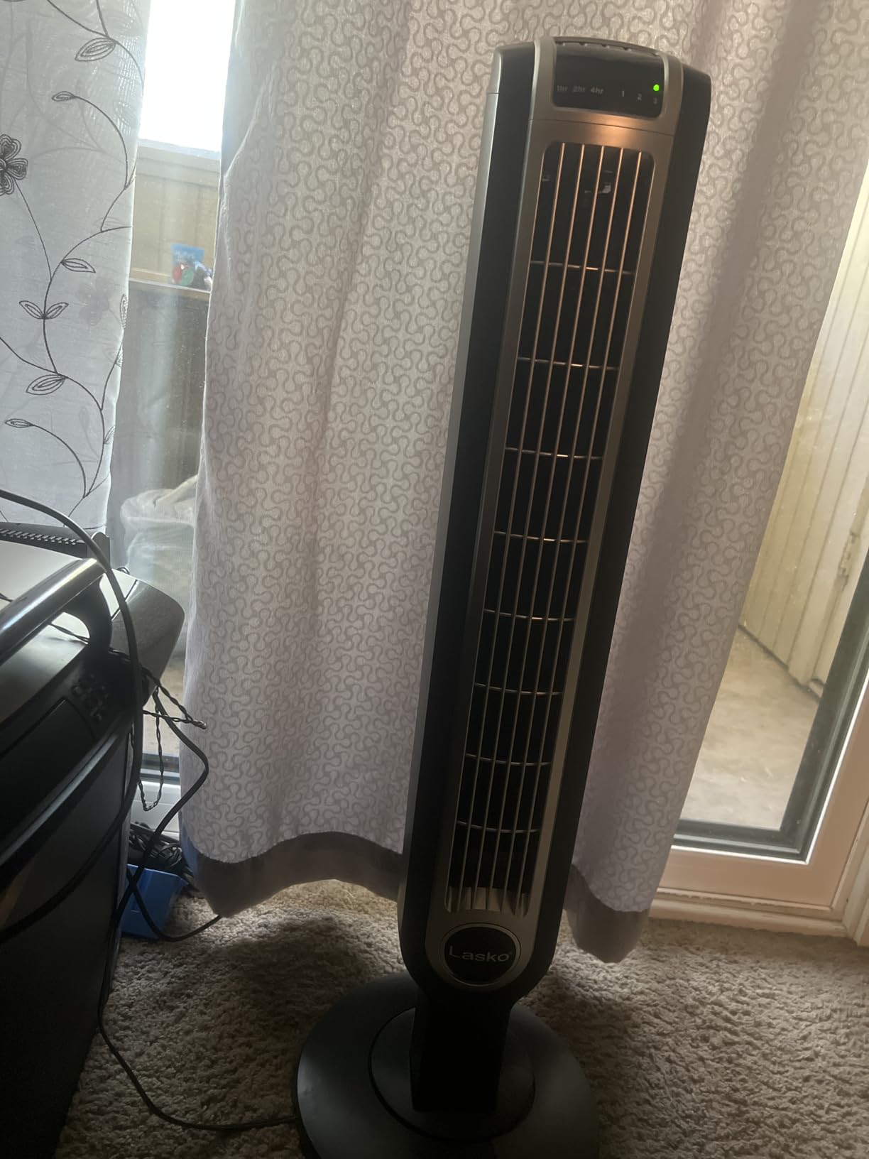 Lasko Oscillating Tower Fan with Remote Control - 36