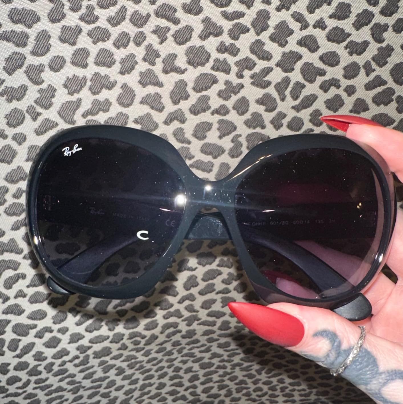 Ray-Ban RB4098 Jackie Ohh II Square Sunglasses for Men for Women customer photo 2