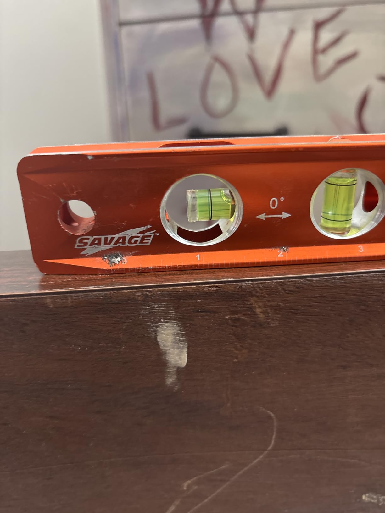 Swanson TL043M 9-Inch Savage Magnetic Torpedo Level, Orange | Heavy-duty billet Aluminum with 4 neodymium rare earth magnetics customer photo 1