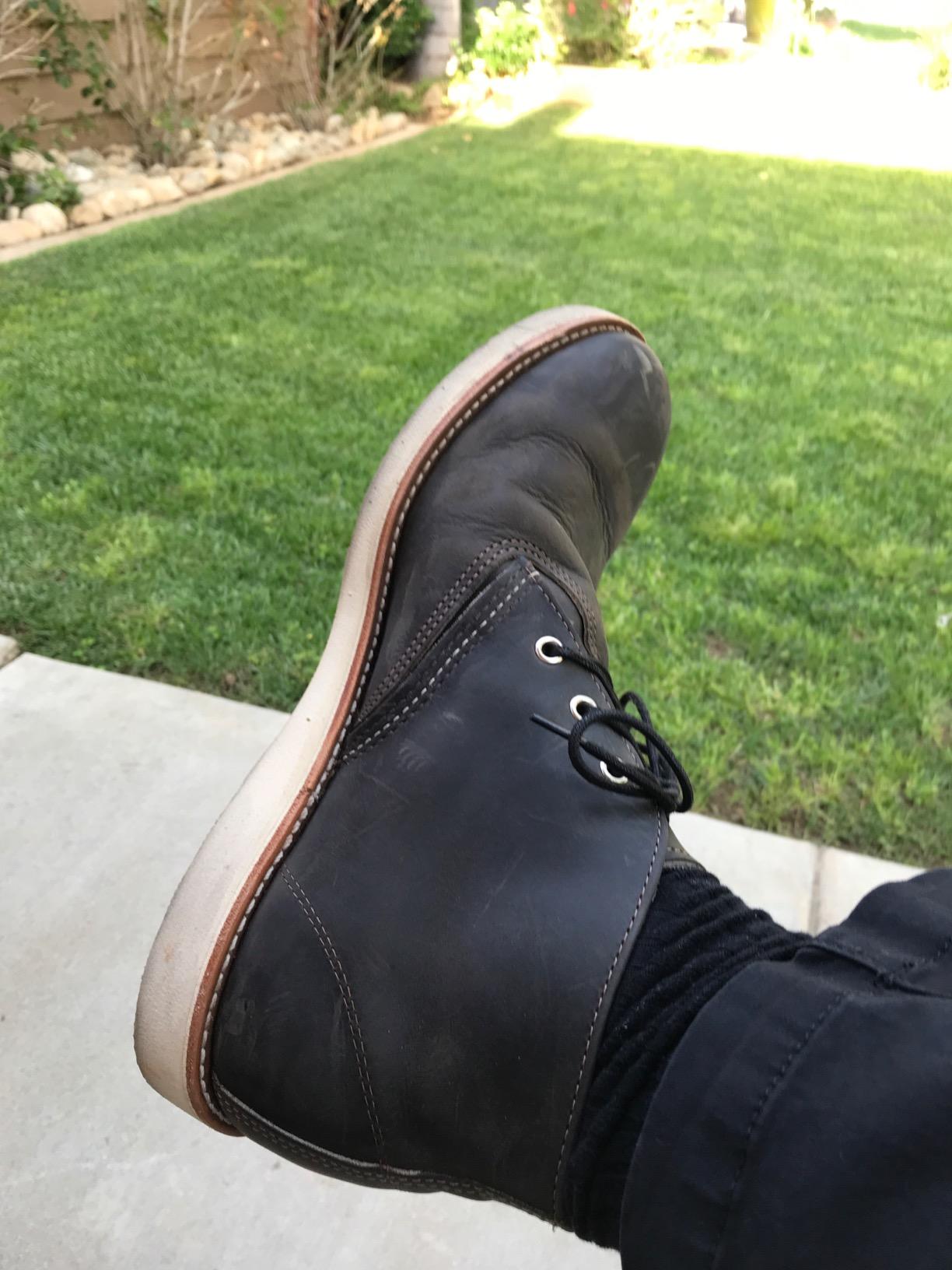 Red Wing Shoes Heritage Work Chukka Men's Boot, Full Grain Leather customer photo 2