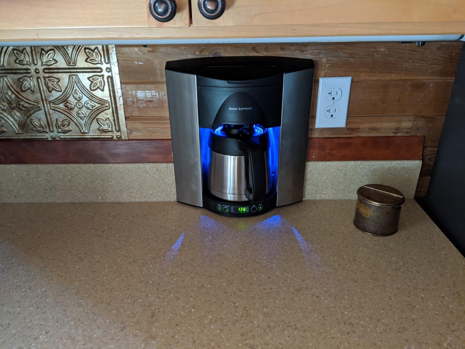 10 CUP BUILT-IN-THE-WALL - SELF FILLING COFFEE SYSTEM customer photo 2