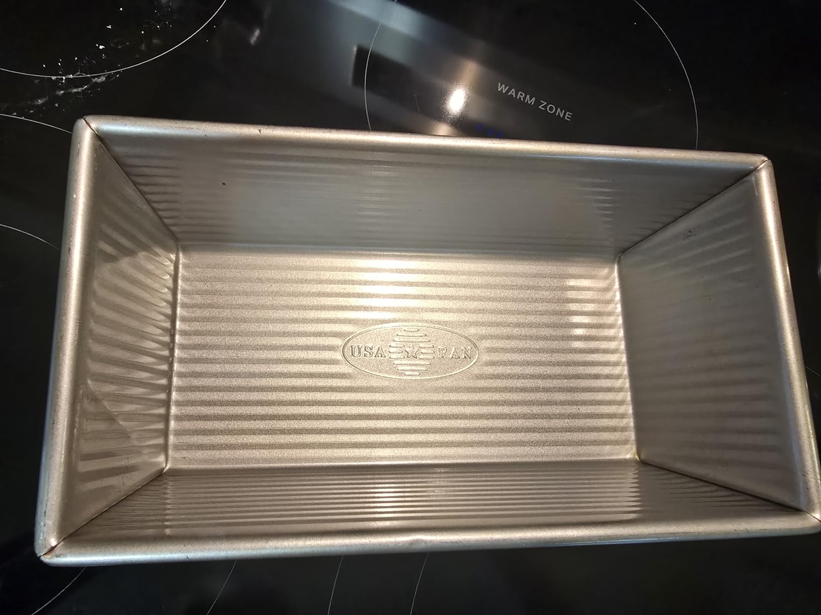 USA Pan 1145LF Bakeware Aluminized Steel 1.25 Lb Loaf Pan, Medium, Silver customer photo 1