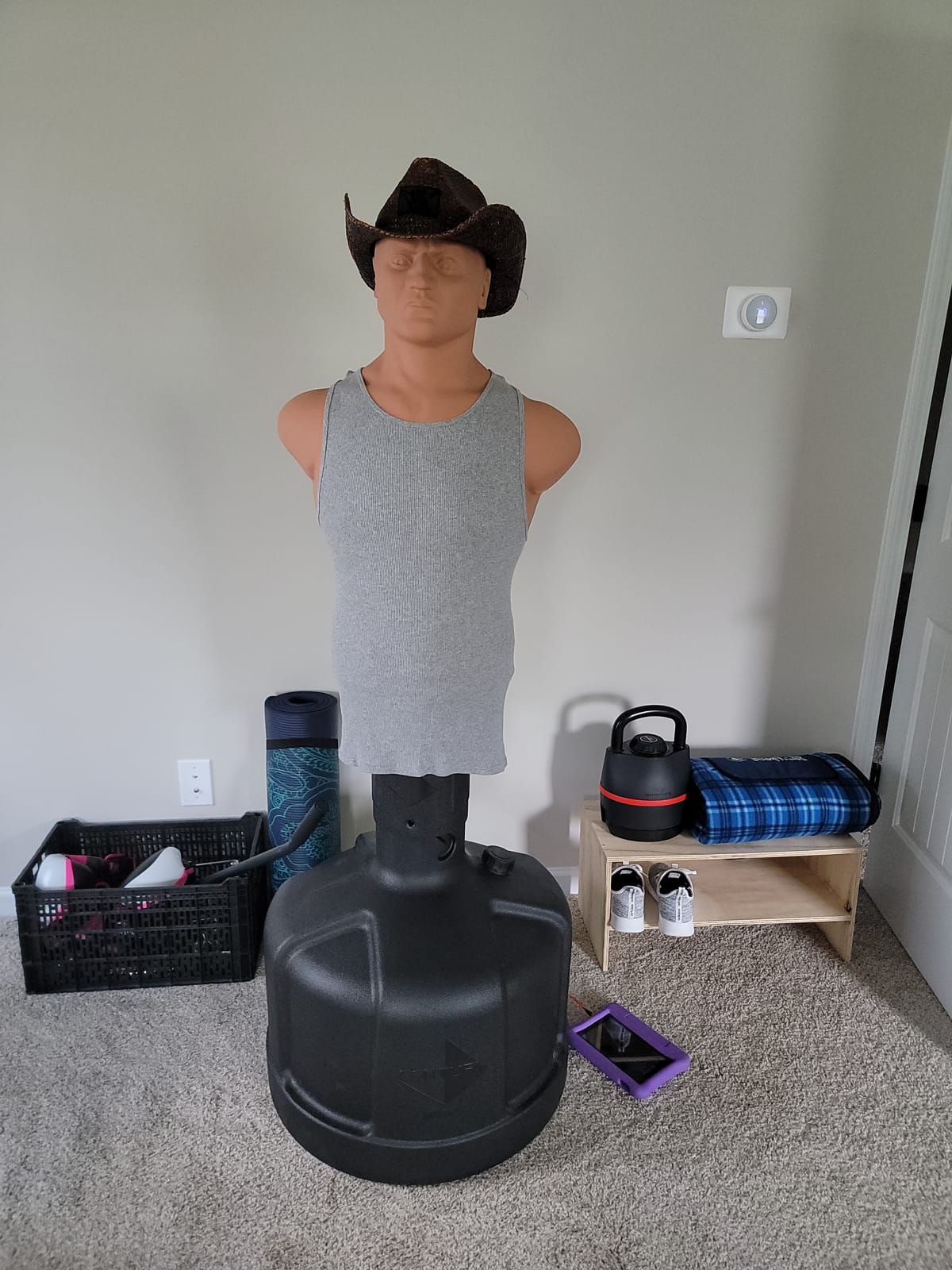 Century BOB Body Opponent Bag Freestanding Punching Bag, Adjustable Boxing Bag Stand, Kick Boxing Mannequin customer photo 1