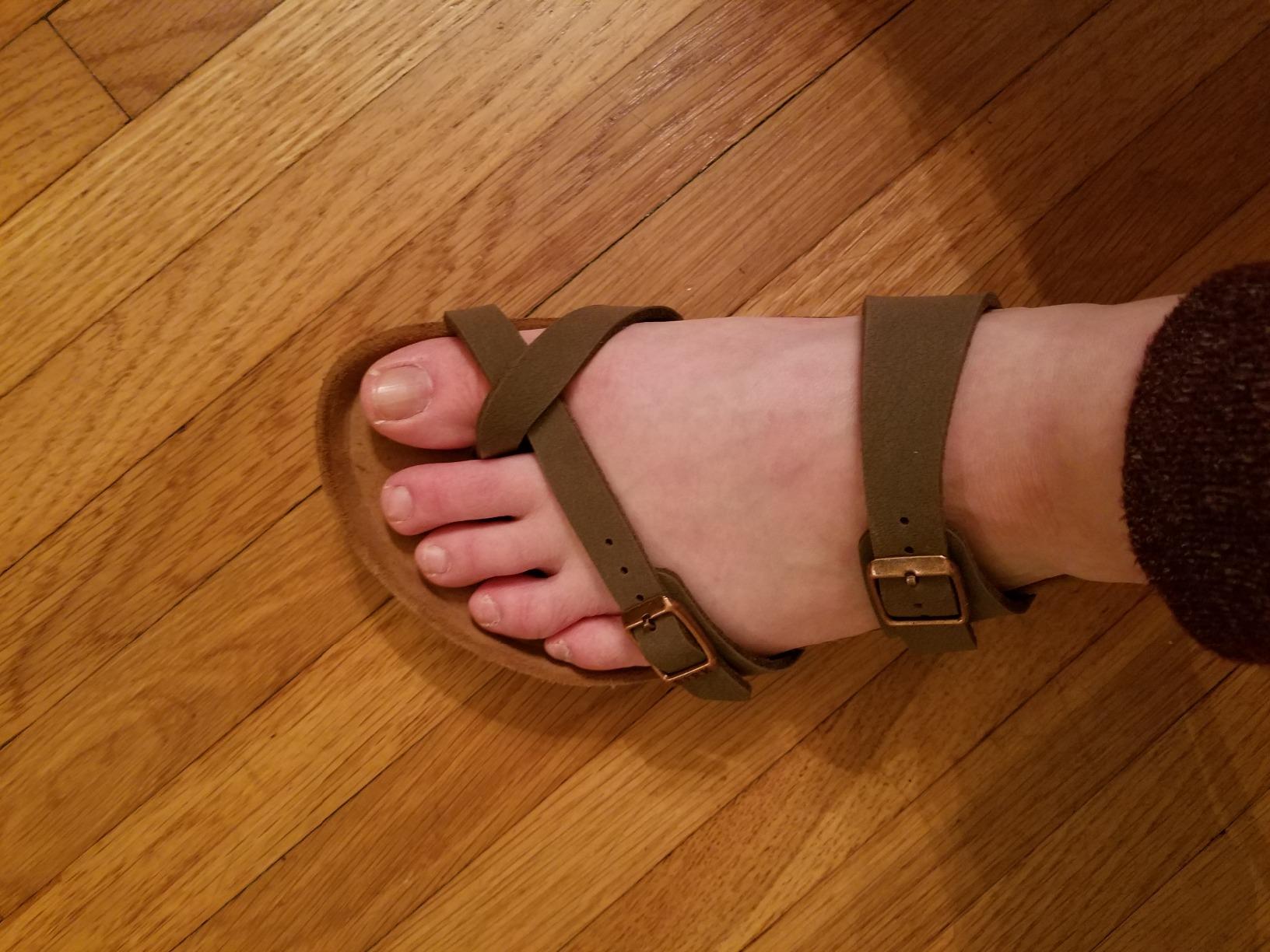 Birkenstock Women's Mayari Birko-Flor Sandal,Black,EU Size 39 / Women's US Size 8-8.5 customer photo 2