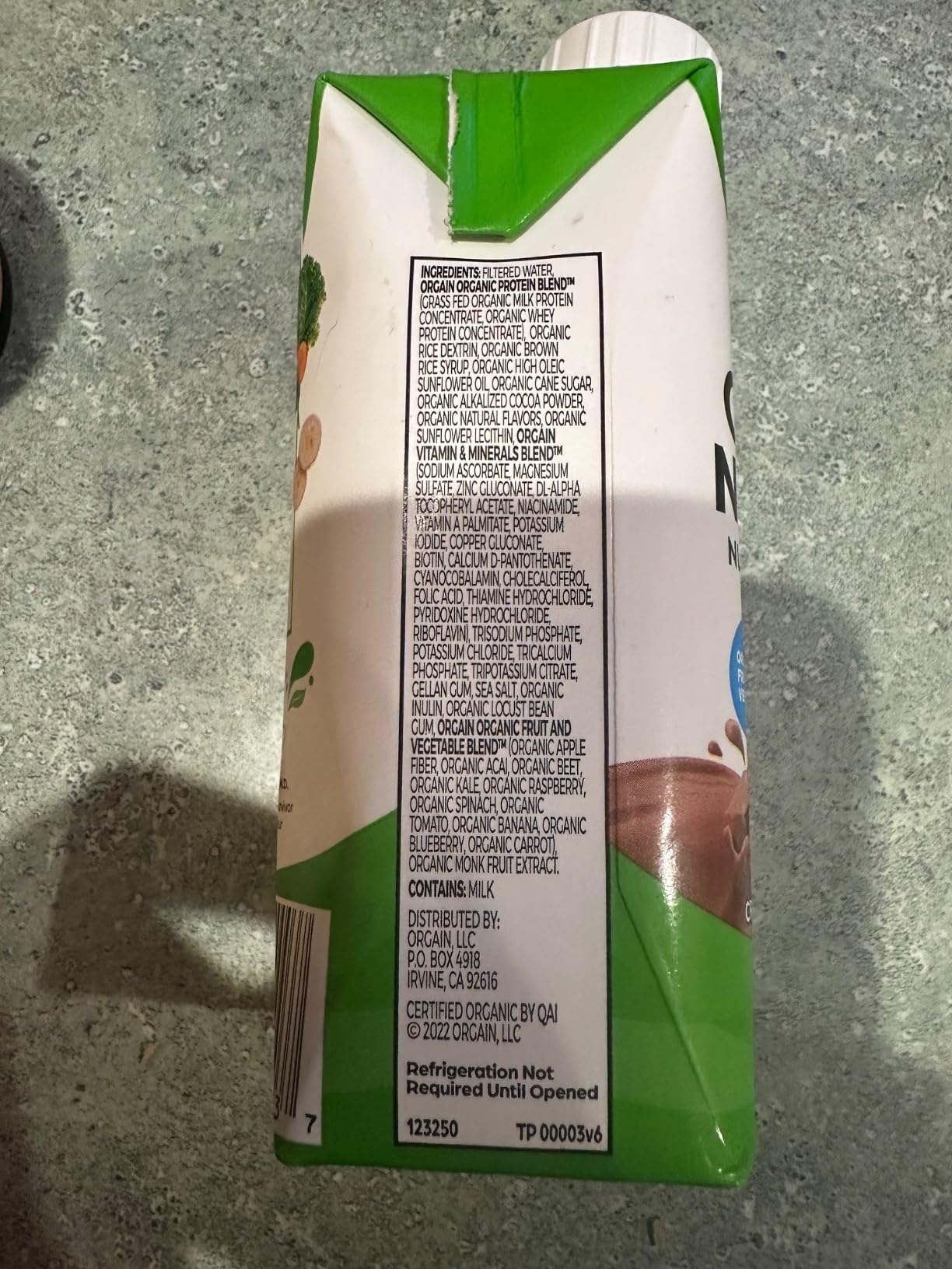 ORGAIN Organic Creamy Chocolate Fudge Shake 12 Pack, 11 FZ | Ready to drink grass-fed dairy protein, meal replacement, 20 vitamins & minerals customer photo 2