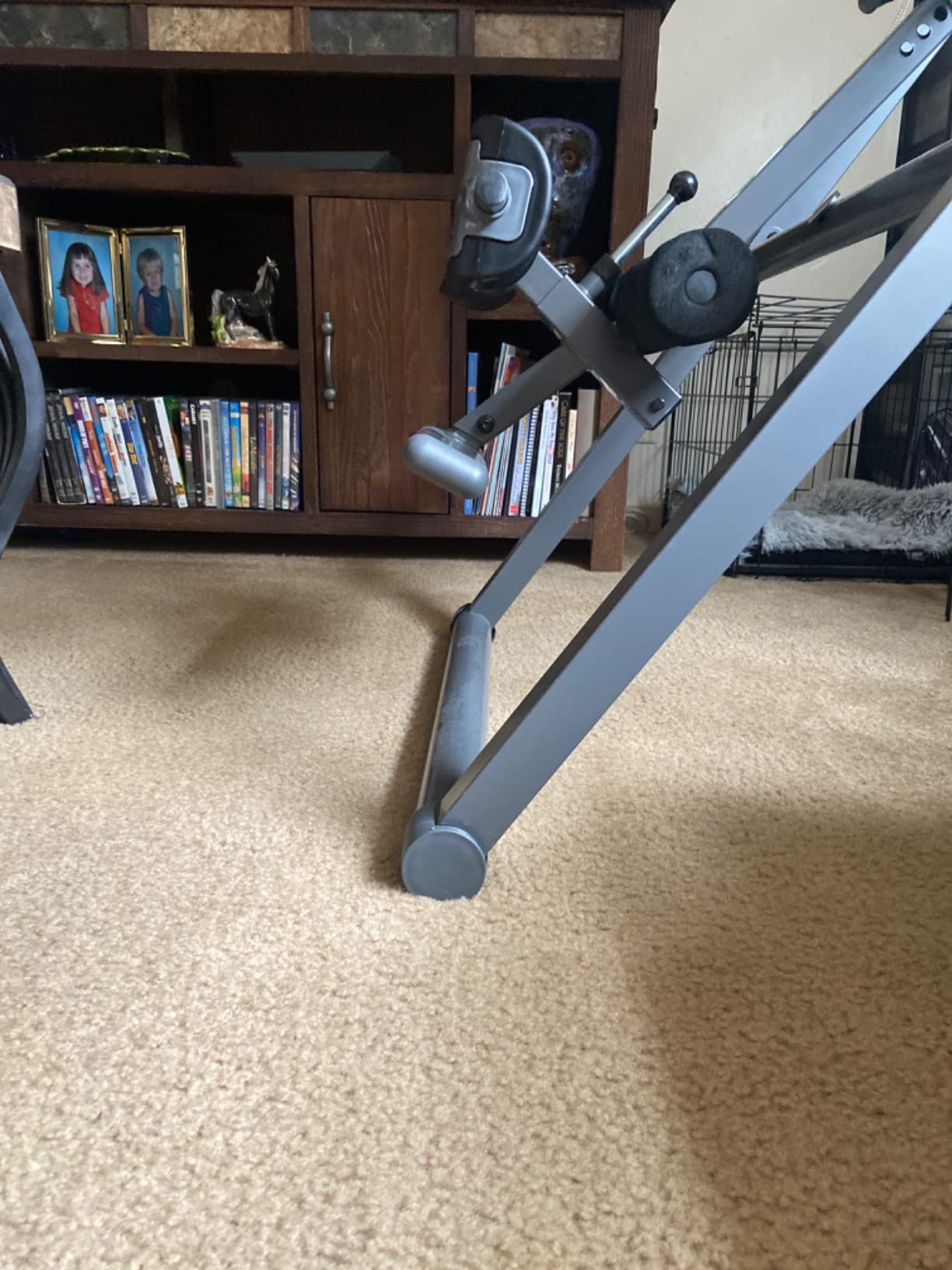 Innova Health and Fitness Inversion Table with Adjustable Headrest, Reversible Ankle Holders, and 300 lb Weight Capacity customer photo 1
