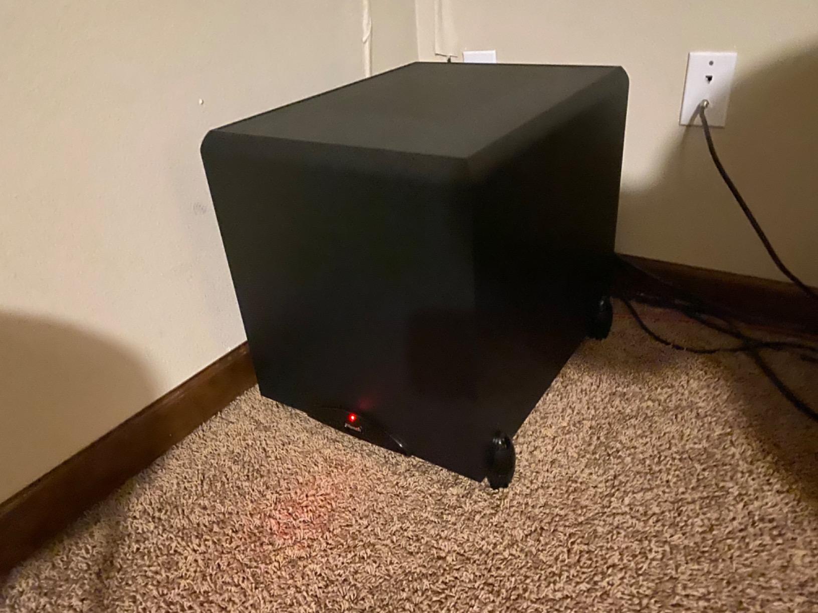 Klipsch Sub-12HG Synergy Series 12-Inch 300-Watt Subwoofer with High Gloss Trim (Black) customer photo 2
