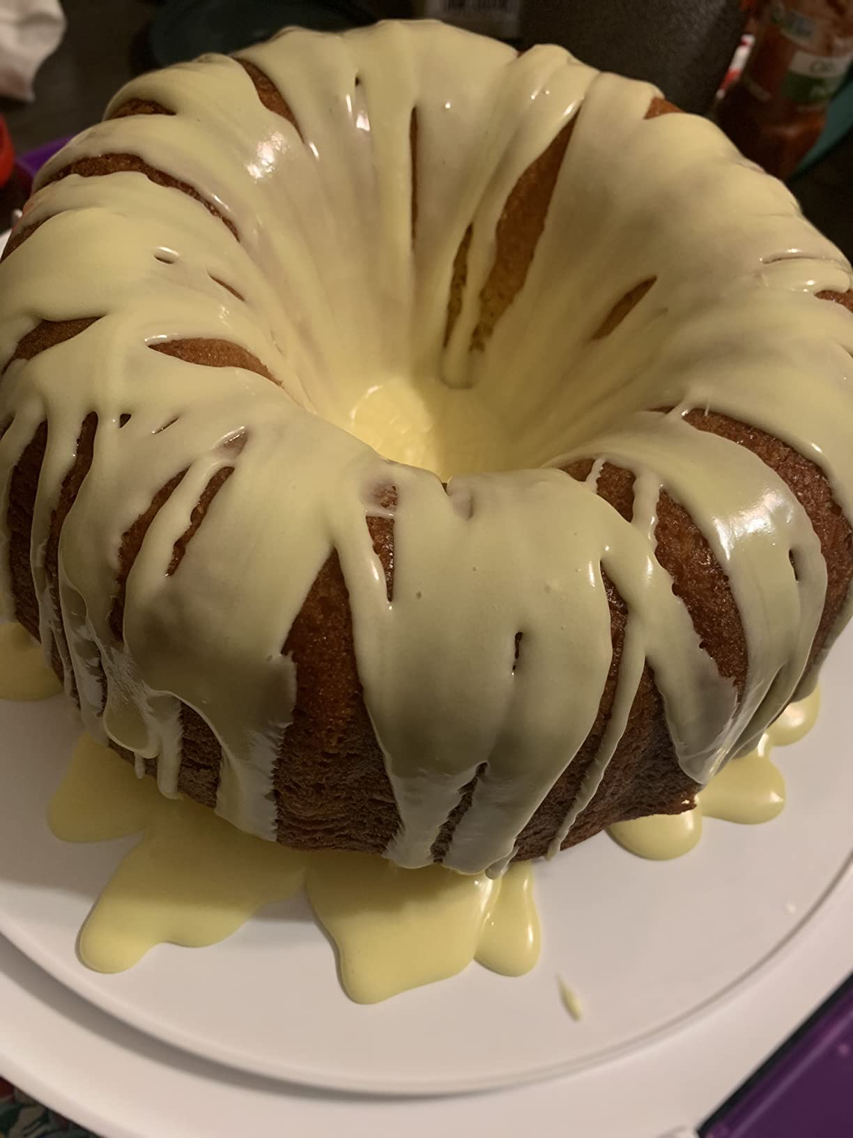 Wilton Gold Non-Stick Fluted Tube Cake Pan, 9.49 in customer photo 1