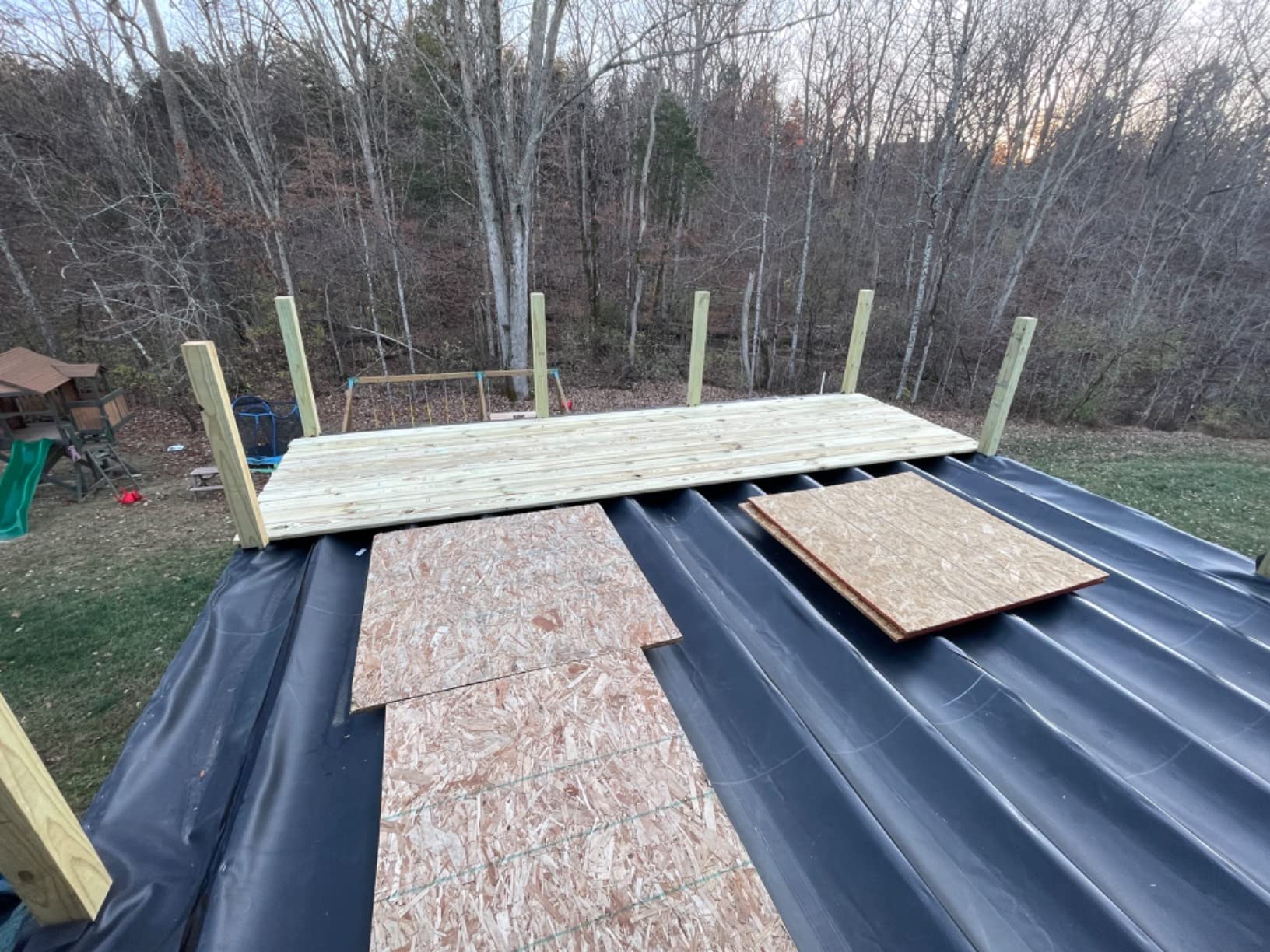 Firestone 5 x 10 PondGard 45 Mil EPDM Pond Liner Fish Safe customer photo 2