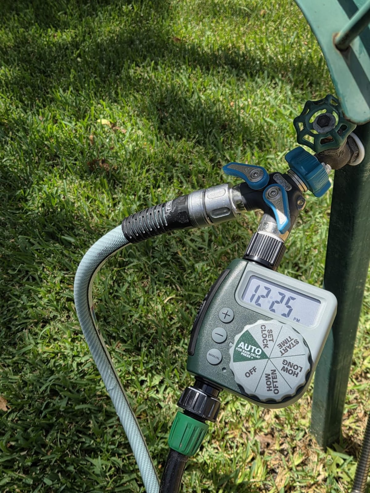 Orbit Programmable Digital Hose Watering Timer - 1 Outlet - Battery Powered - with LCD Screen - Built-in Rain Delay - Water-Resistant - 62061 customer photo 2