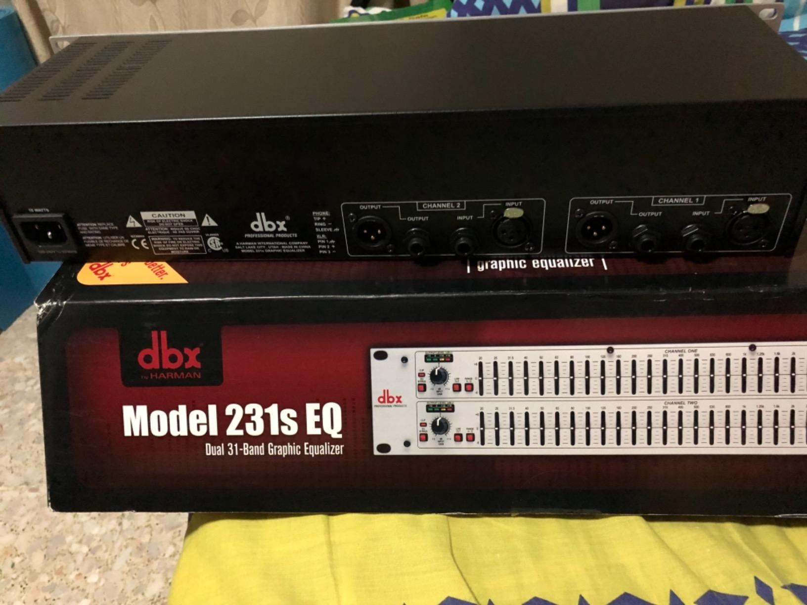 dbx 231s Dual Channel 31-Band Equalizer customer photo 2