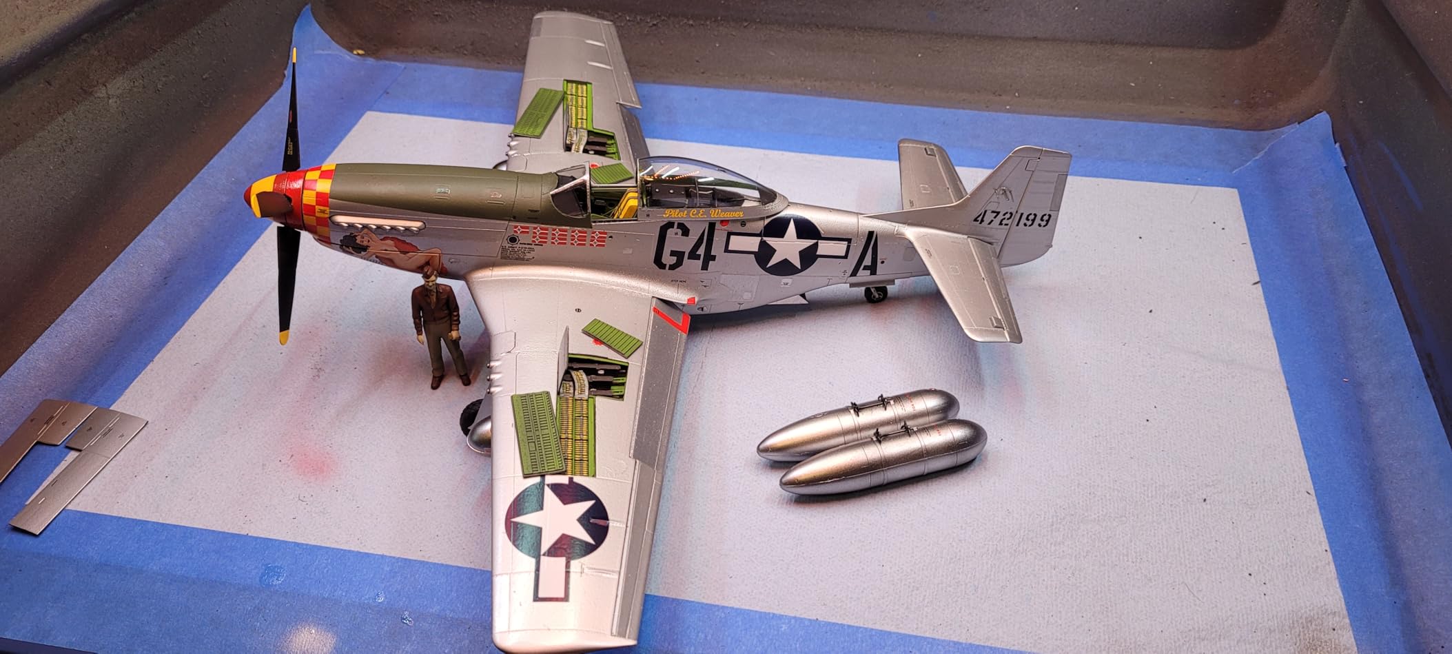 Tamiya P-51D Mustang Hobby Model Kit (TM60322) 1/32 customer photo 2