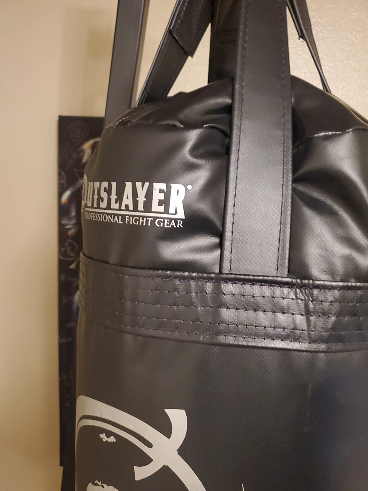 Muay Thai Punching Bag 6ft 150lbs Unfilled Made in USA customer photo 2