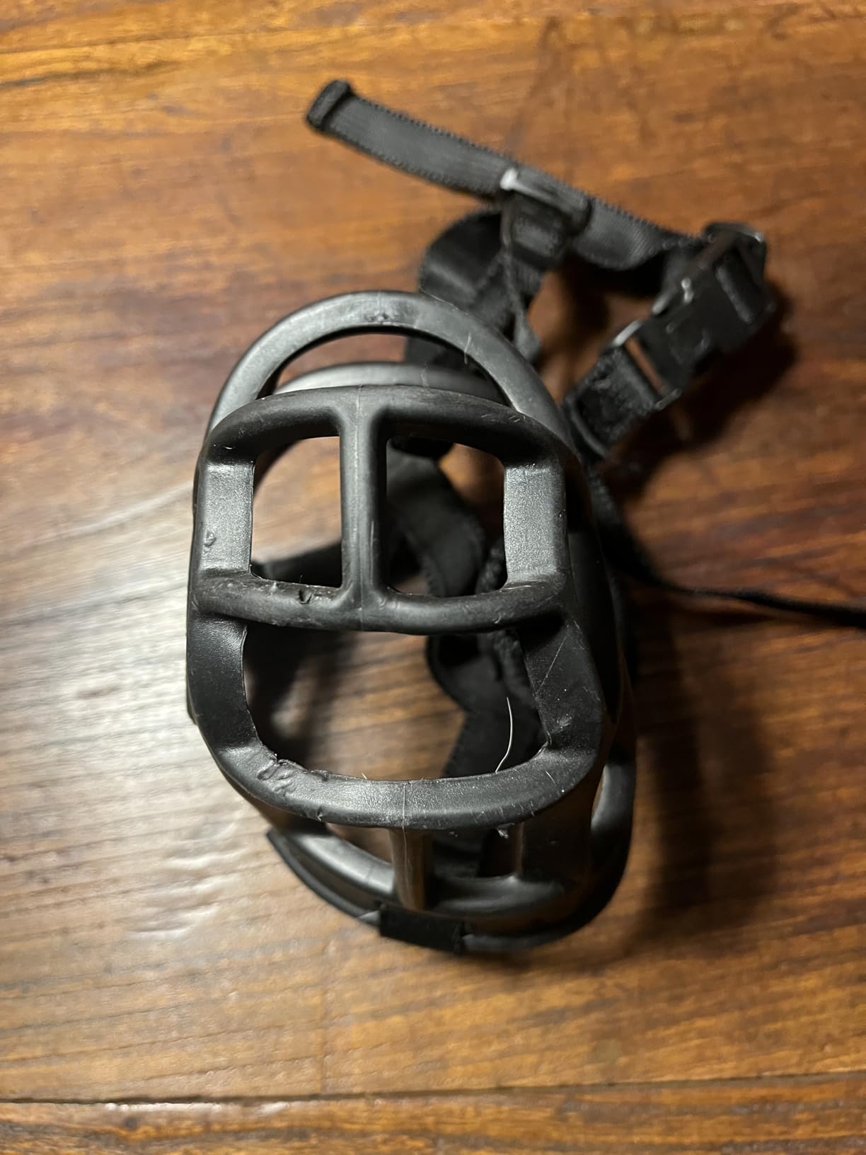Baskerville ULTRA Dog Muzzle | Size 5 | Patented Humane Design, Dog can Pant & Drink, Adjustable & Padded, Prevents Biting & Scavenging. For Medium & Large Dogs customer photo 2
