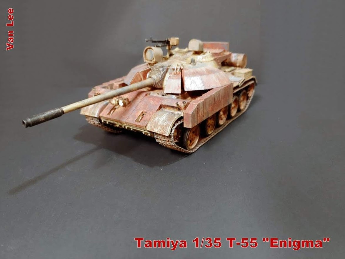 Tamiya Iraqi T-55 'Enigma' Model Kit customer photo 1