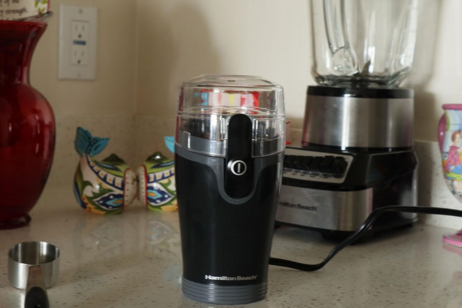 Hamilton Beach Fresh Grind Electric Coffee Grinder For Up To 12 Cups, Stainless Steel Blades, Black 80335RG customer photo 2