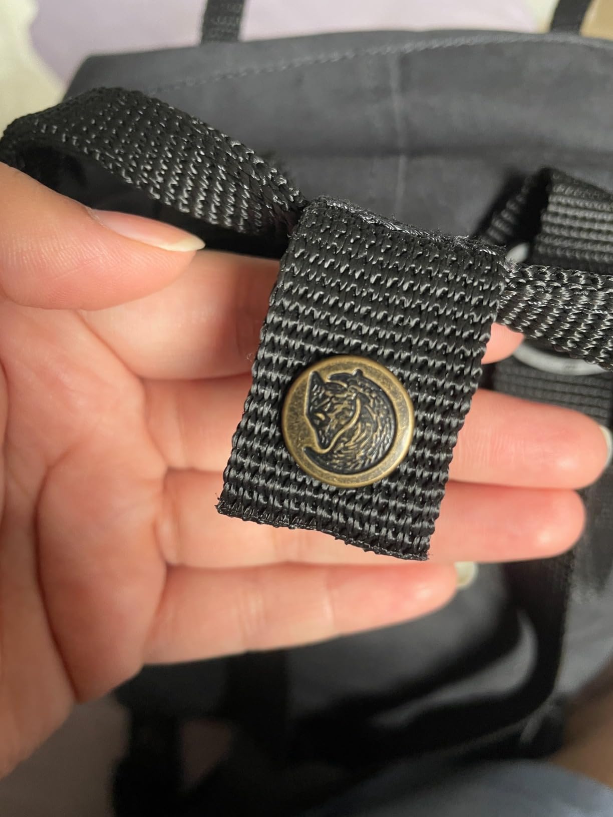 Fjällräven Kanken Mini Backpack - Compact Everyday Carry, Durable Vinylon Fabric - Travel customer photo 2