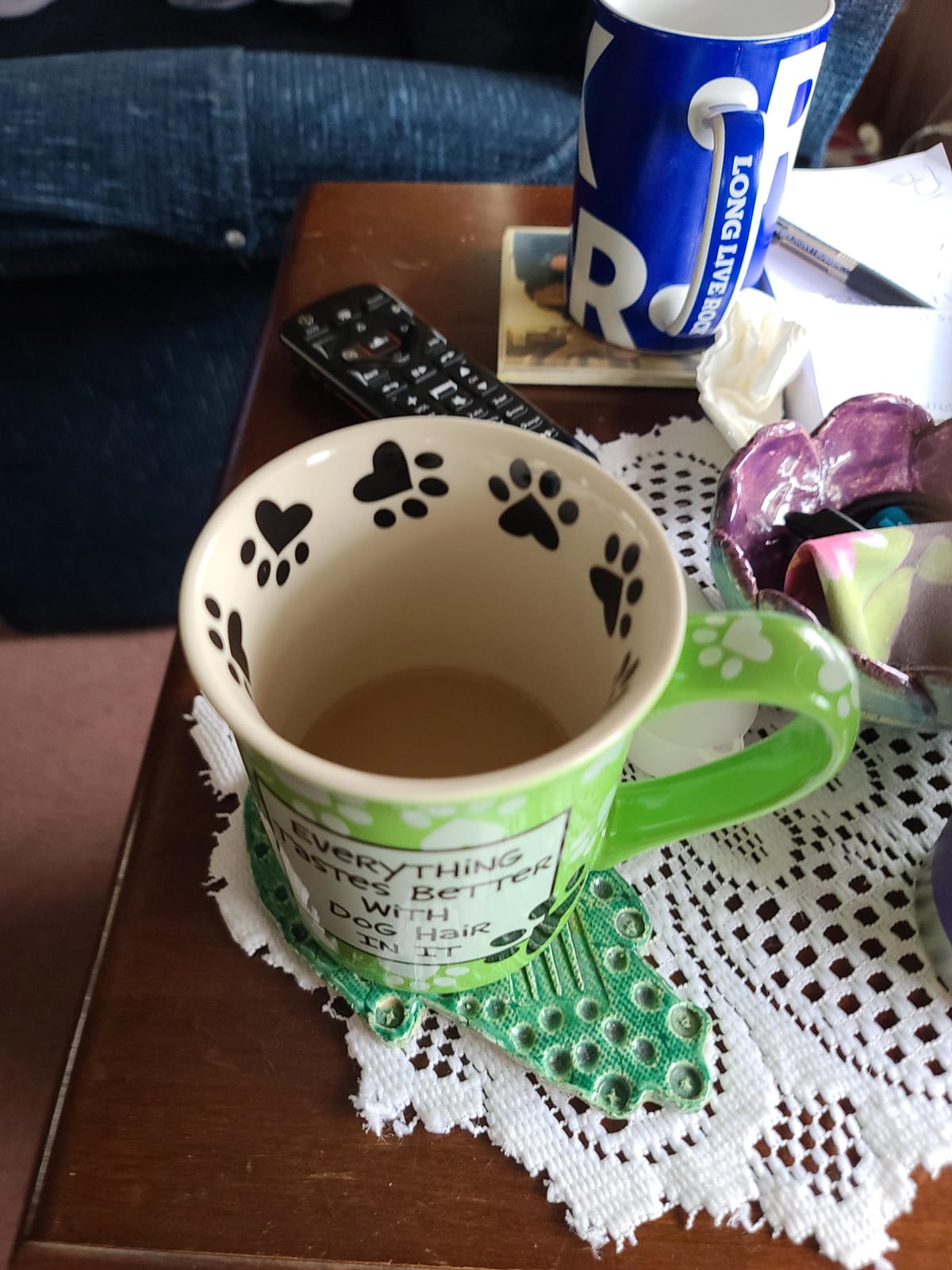 Our Name is Mud 'Dog Hair' Stoneware Mug, 16 oz customer photo 1