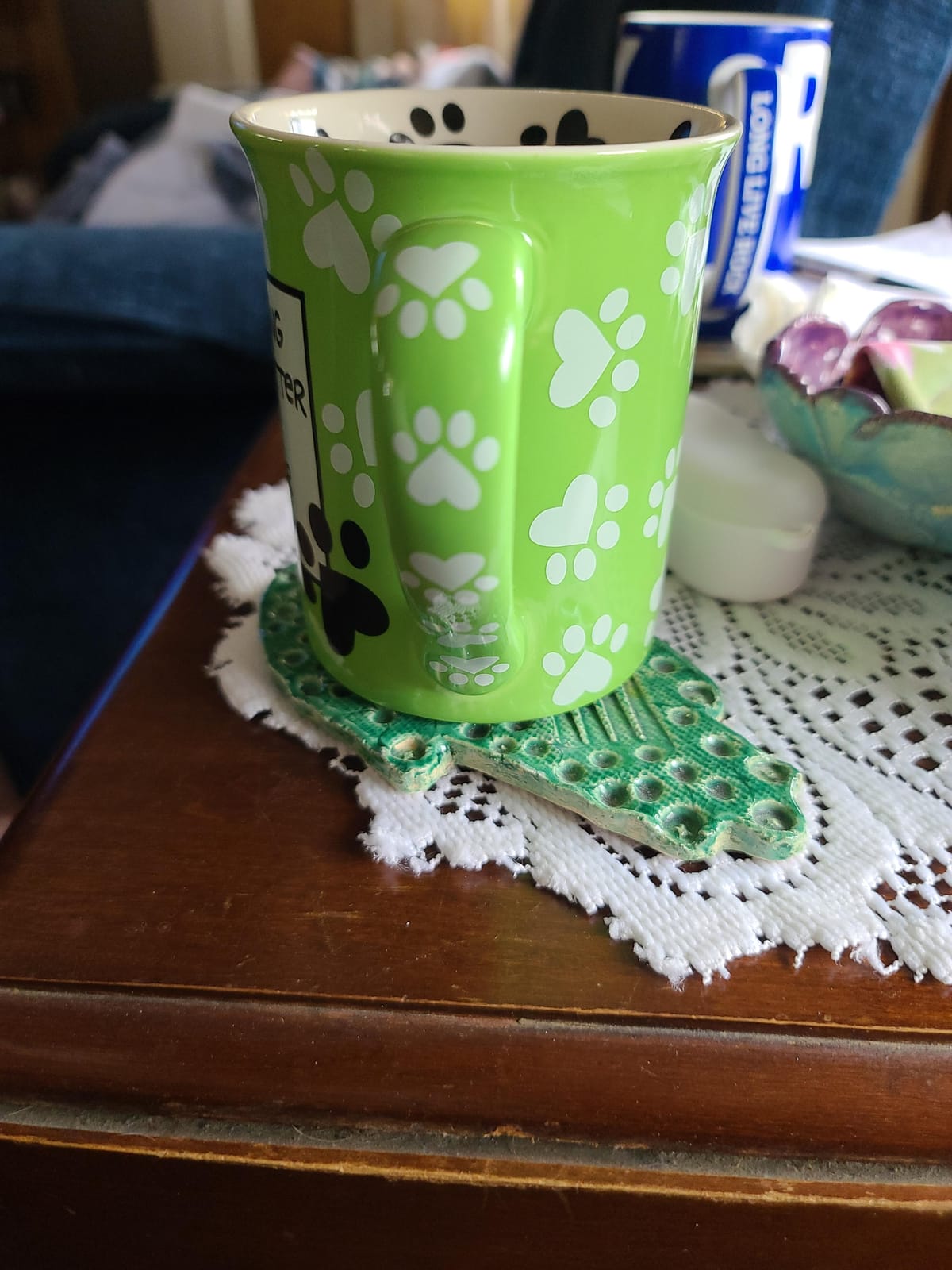 Our Name is Mud 'Dog Hair' Stoneware Mug, 16 oz customer photo 2