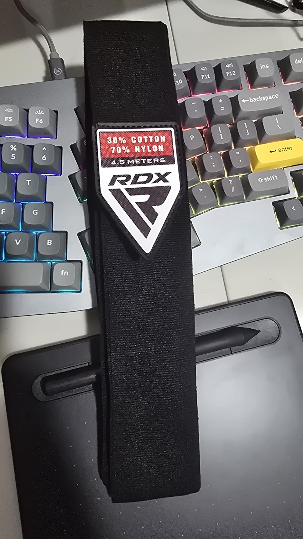 RDX Boxing Hand Wraps 4.5M / 180 Inches - Mexican Style Semi-Elastic MMA Inner Gloves - Wrist Support for Muay Thai, Kickboxing, BJJ, Karate customer photo 1