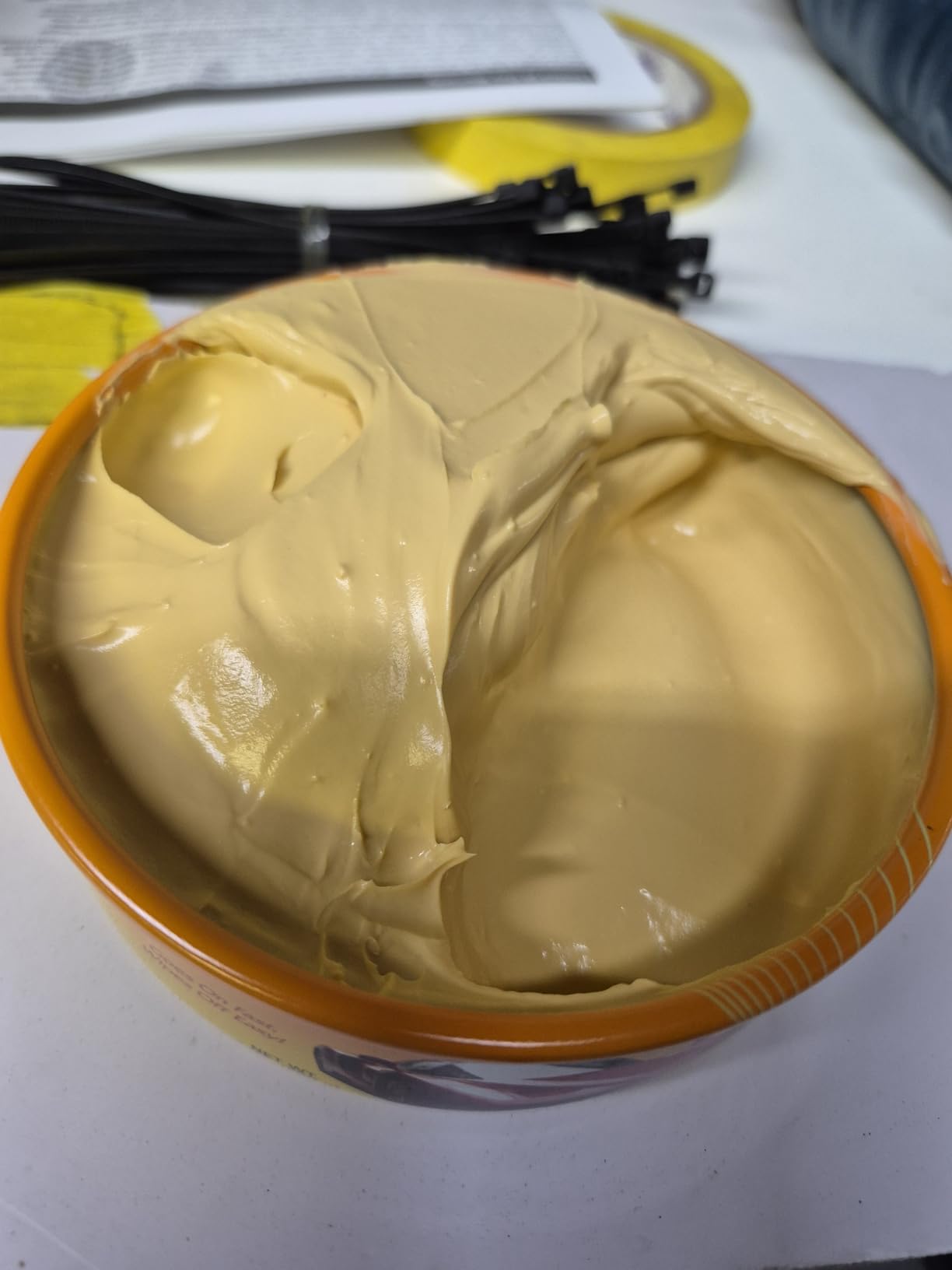 Formula 1 Carnauba Car Wax Paste, High Gloss Shine & Water Beading, 8oz | Removes Haze & Paint Swirls, Easy to Use, Leaves Durable UV Paint Protection, Clear Coat Safe, Applicator Included customer photo 1