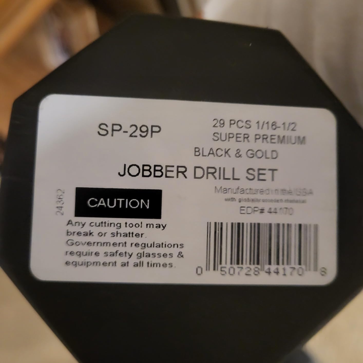 Norseman Drill Bits 44170 Ultra Dex Type 240-UB 135 Degree Split Point Magnum Super Premium Jobber Drill Set (29 Piece) customer photo 1