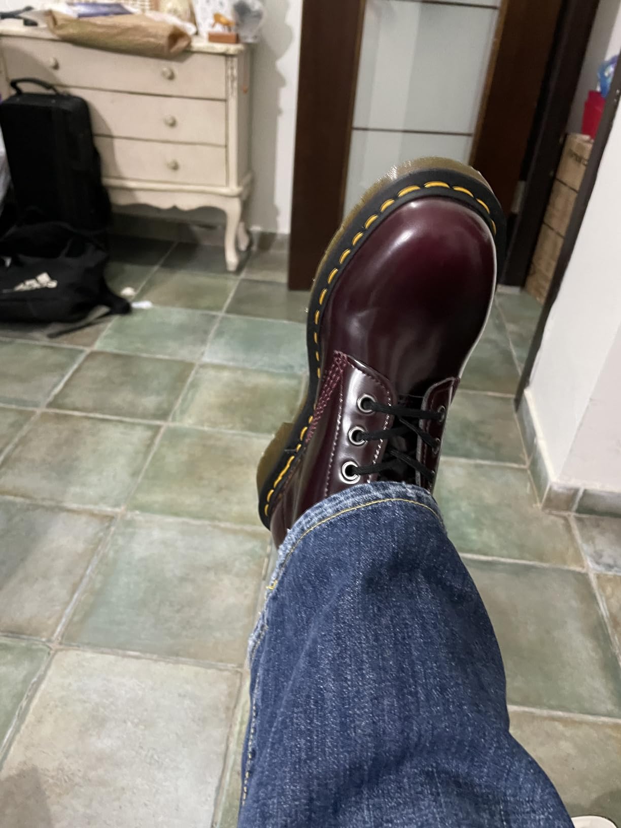 Dr. Martens Unisex-Adult 1460 Pascal 8 Eye Boot customer photo 2
