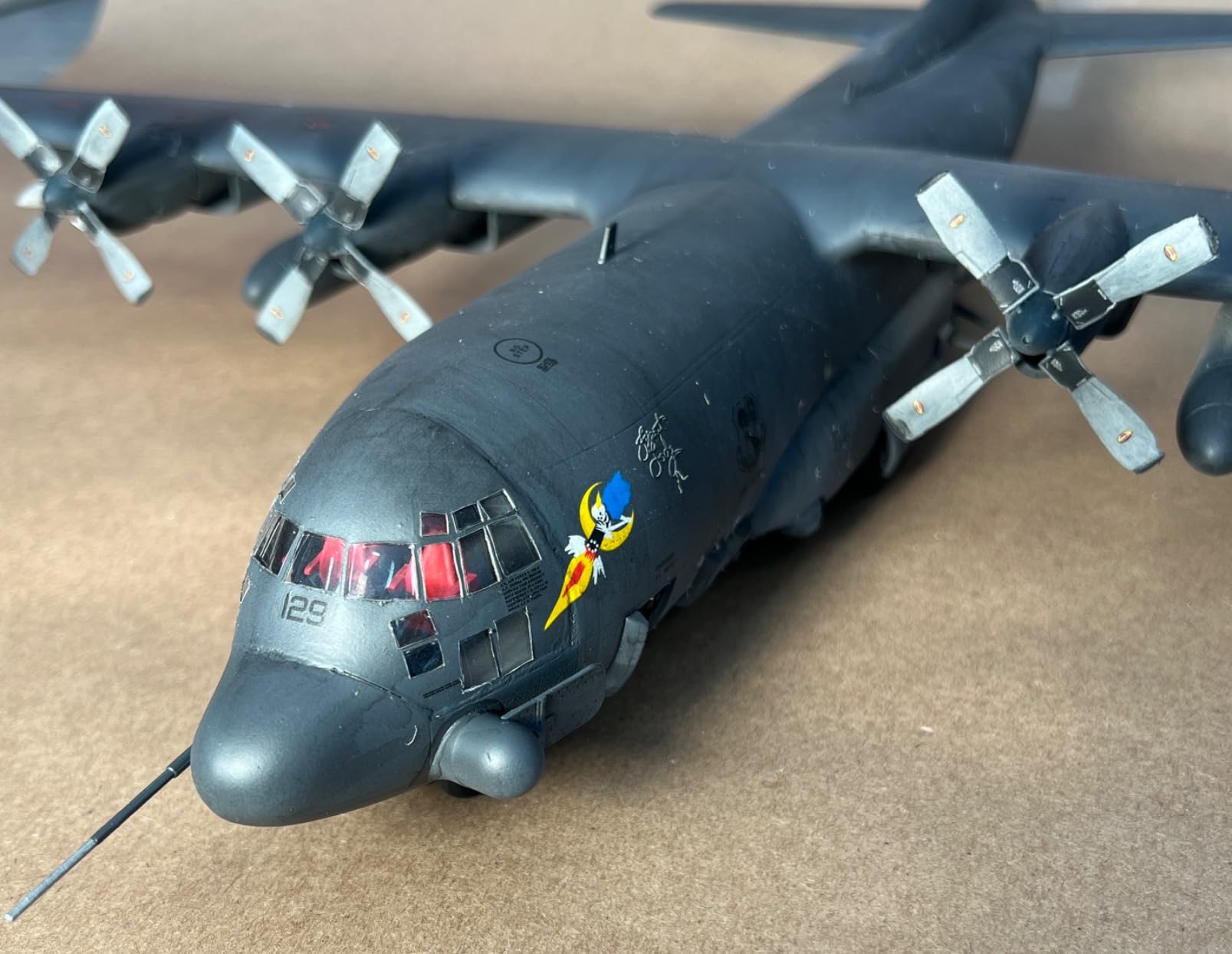 Italeri 1310S 1/72 AC-130H Spectre,Grey customer photo 1