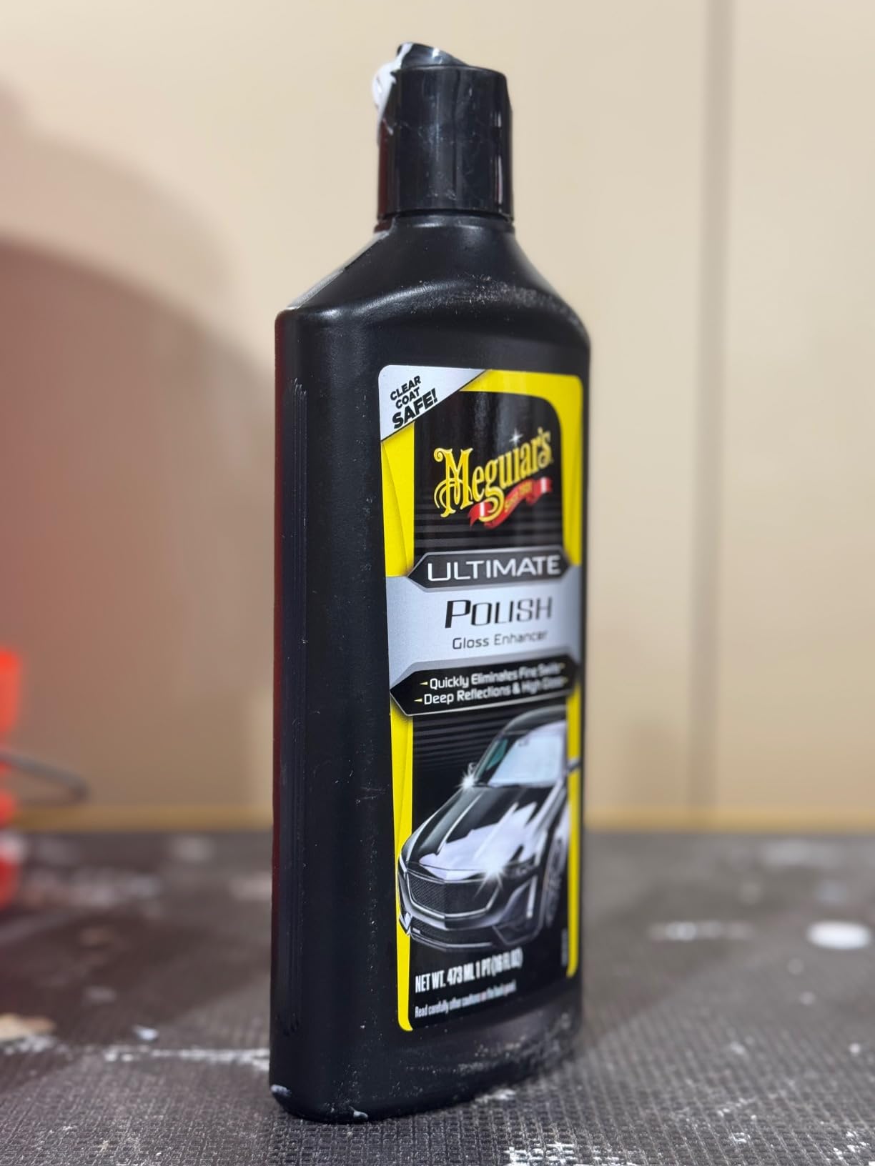 Meguiar's G19216EU Ultimate Car Polish Pre-Waxing Glaze 473ml customer photo 2