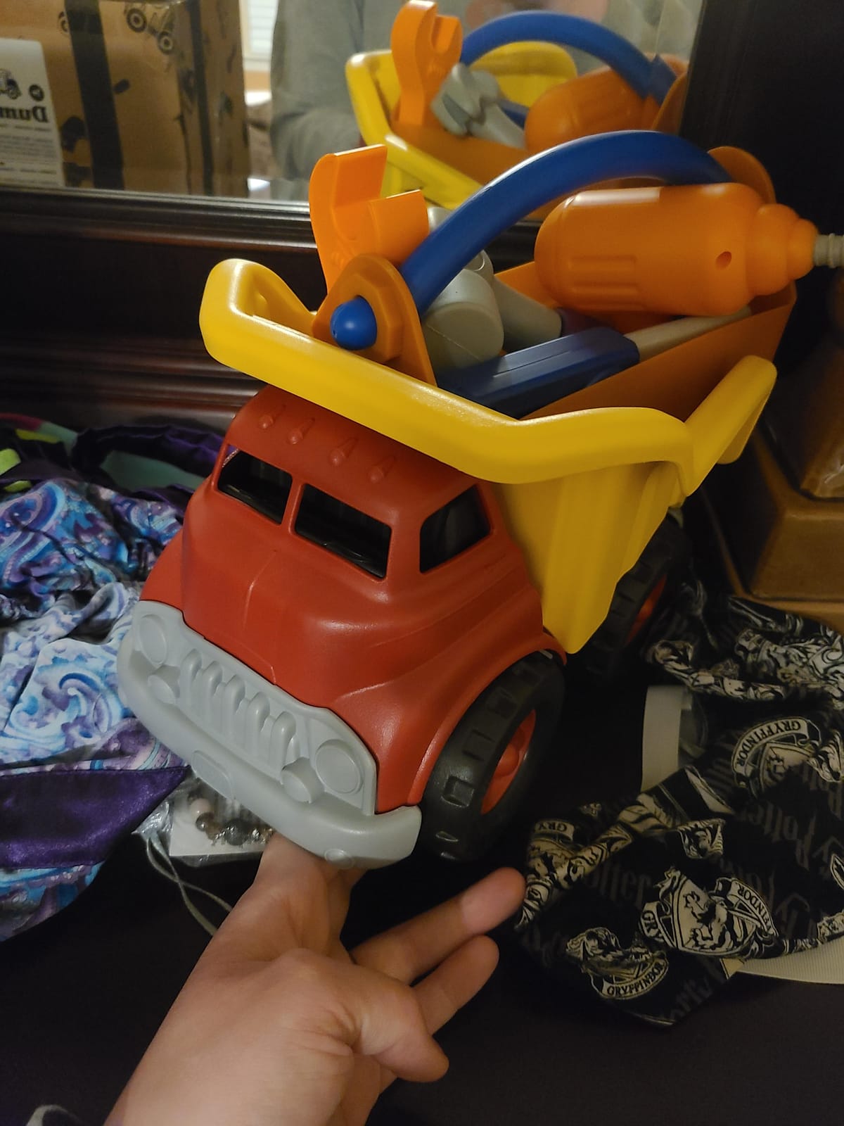 Learning Resources New Sprouts Fix It! My Very Own Tool Set - 6 Pieces, Ages 2+ Toddler Learning Toys, Develops Fine Motor Skills, Toddler Tool Set, First Tool Box, Kids Tool Set customer photo 2
