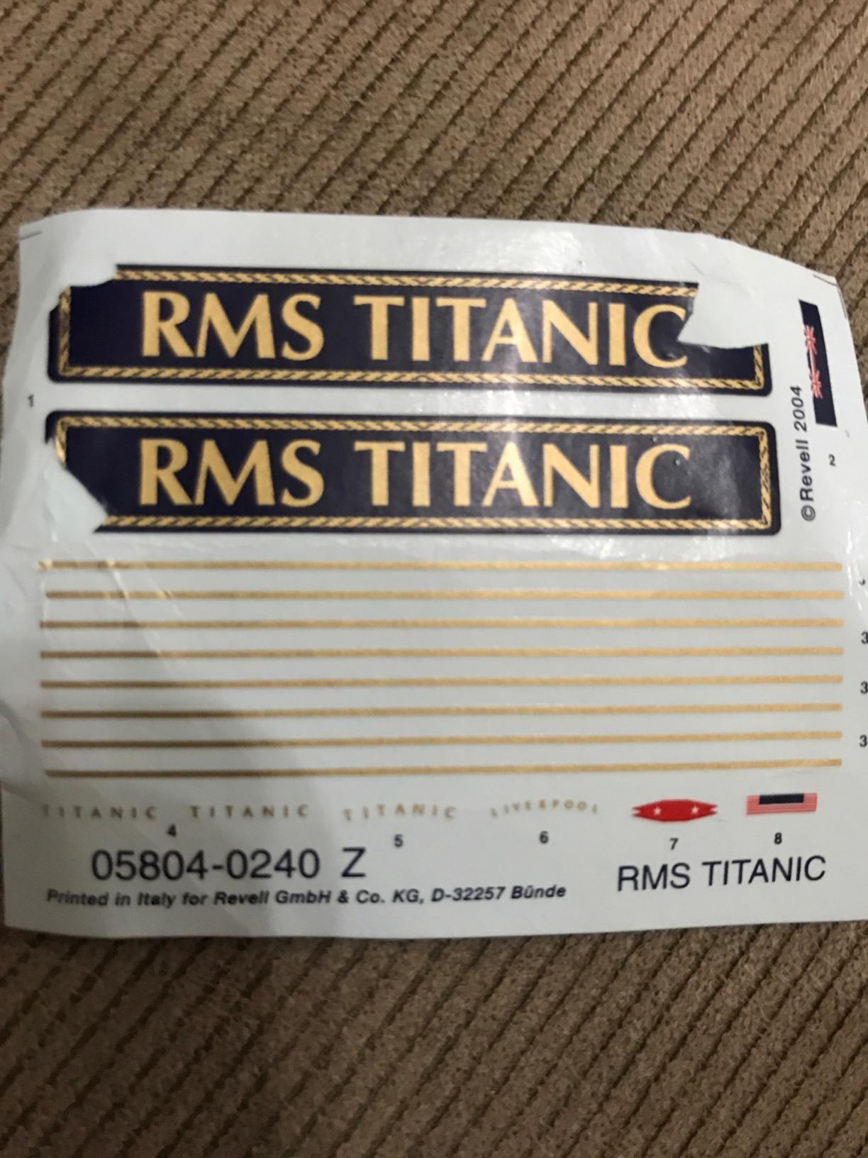 Revell of Germany RMS Titanic Plastic Model Kit customer photo 2