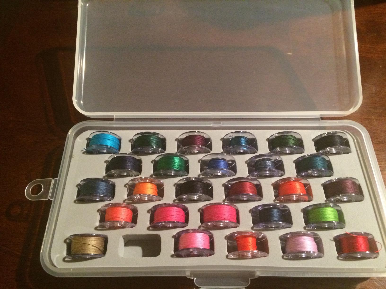 Dritz Bobbin Box, Stores 28 Bobbins customer photo 1