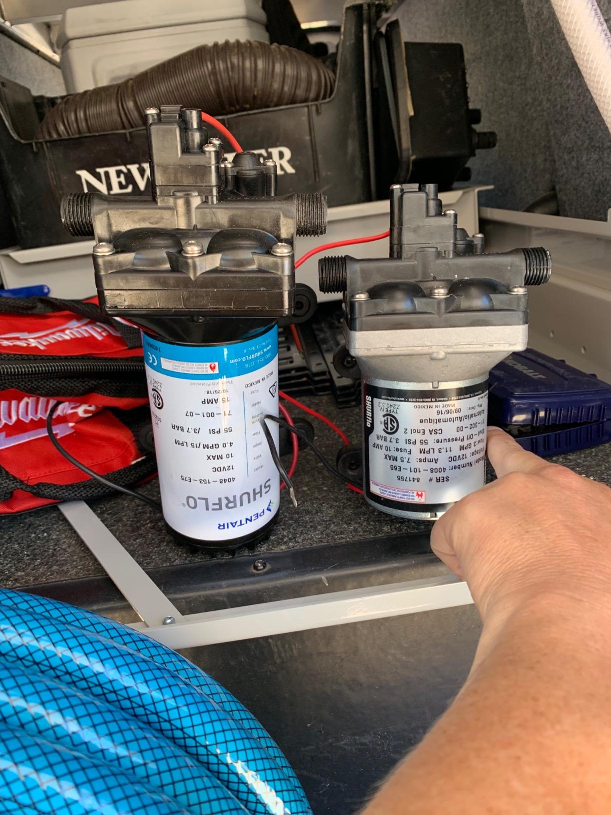 PENTAIR SHURFLO 4048-153-E75 High Flow RV Fresh Water Pump, 4.0 GPM, 55 PSI | 12V Demand Diaphragm Pump customer photo 1