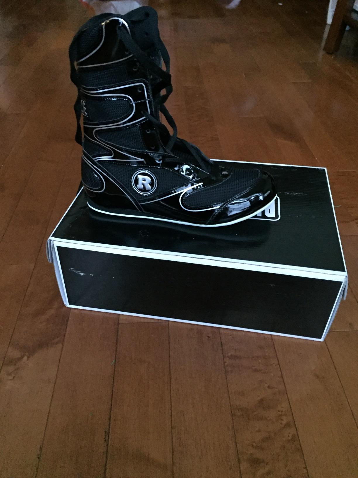 Ringside Diablo Boxing Shoes, Synthetic Leather Shoes for Men and Women, Lightweight, Low-Top Ankle Shoes for Boxing, Wrestling, Workout, Training, and Competition, Available in Different Sizes (2-13) customer photo 2