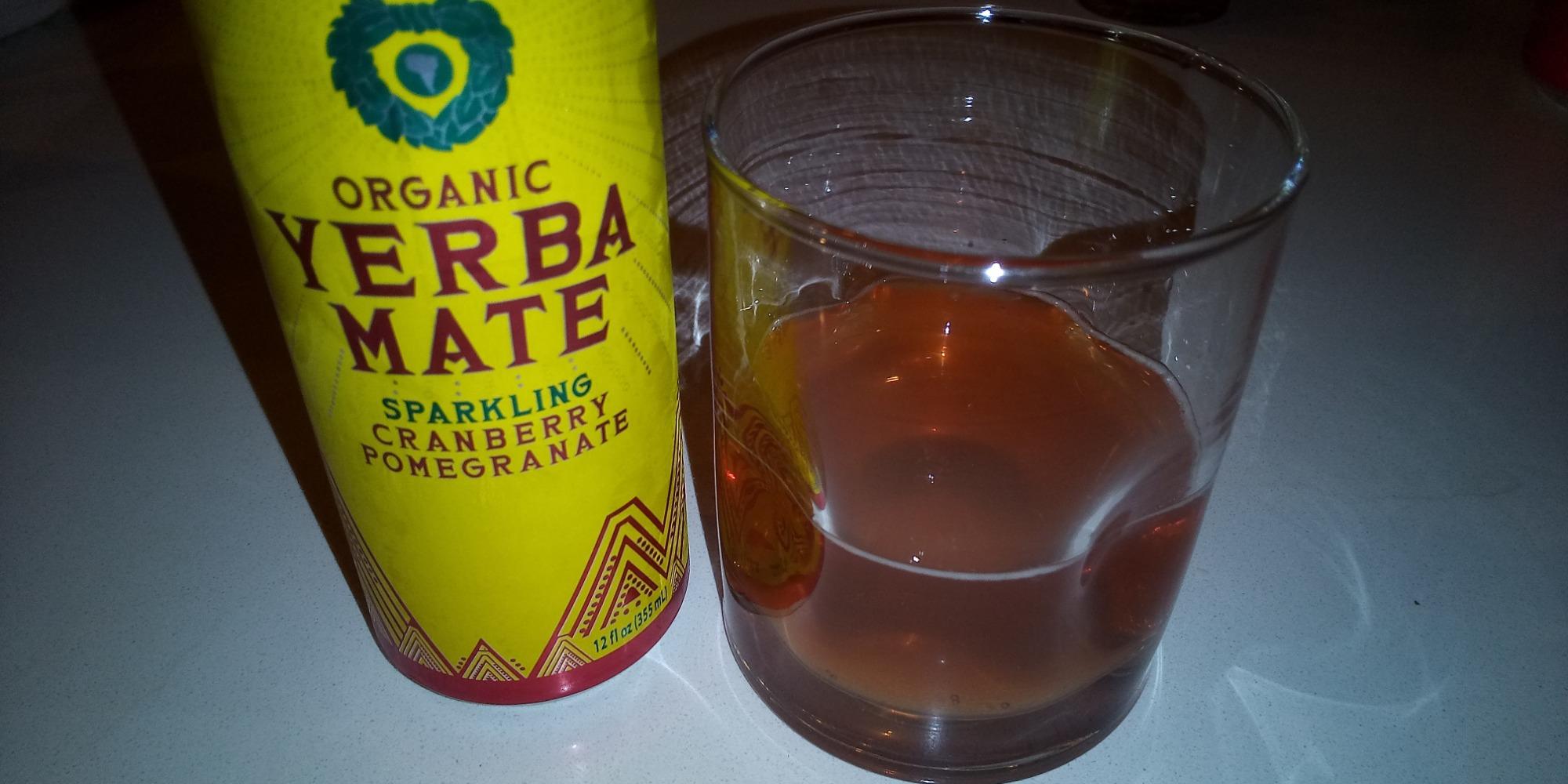 Yerba Madre Organic Sparkling Yerba Mate, Cranberry Pom, 115mg Natural Plant Based Caffeine, Smooth Energy & Focus, Carbonated, 12oz Cans (Pack of 12) customer photo 2
