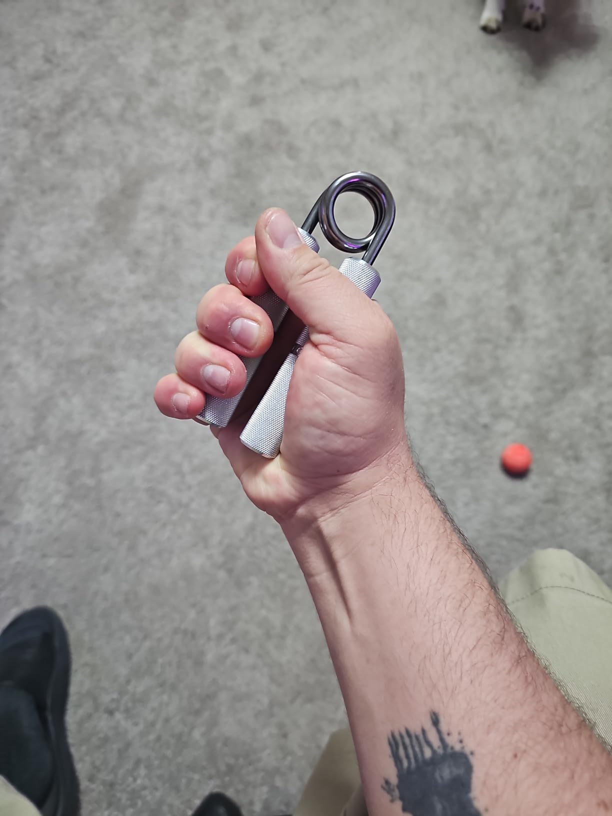 IronMind Captains of Crush Gripper | The Gold Standard of Grippers, Made in the USA customer photo 2