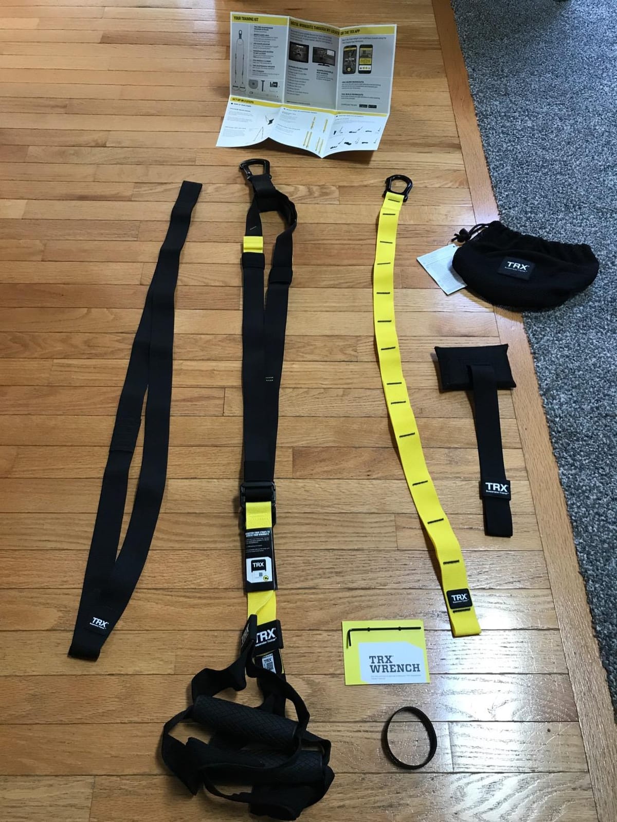 TRX Pro3 Home Gym System - Professional-Grade Suspension Trainer for Strength Training, HIIT, Cardio & Full-Body Workouts, Durable Design with Indoor & Outdoor Anchors customer photo 1