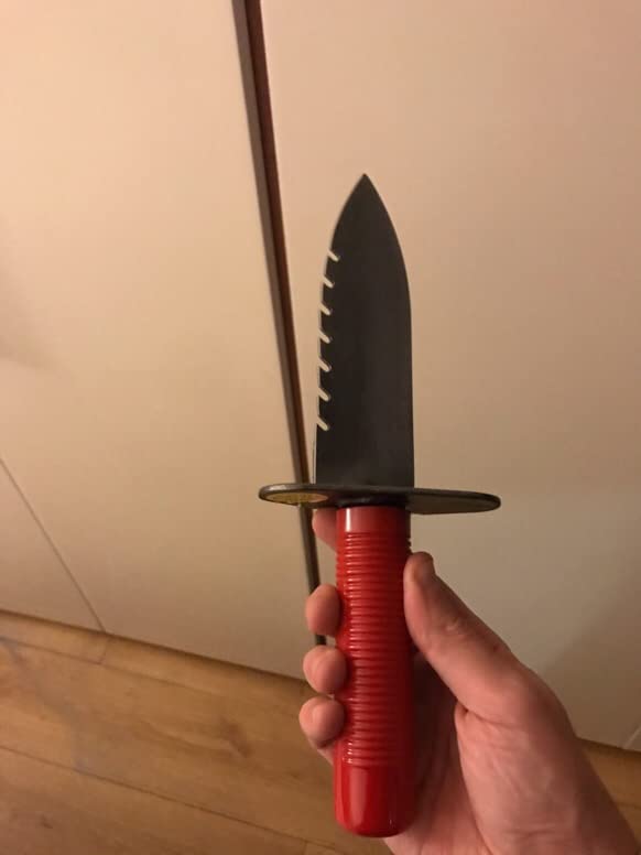 Lesche Digging Tool & Sod Cutter & Free Sheath! (Serrated on Left Side) customer photo 1