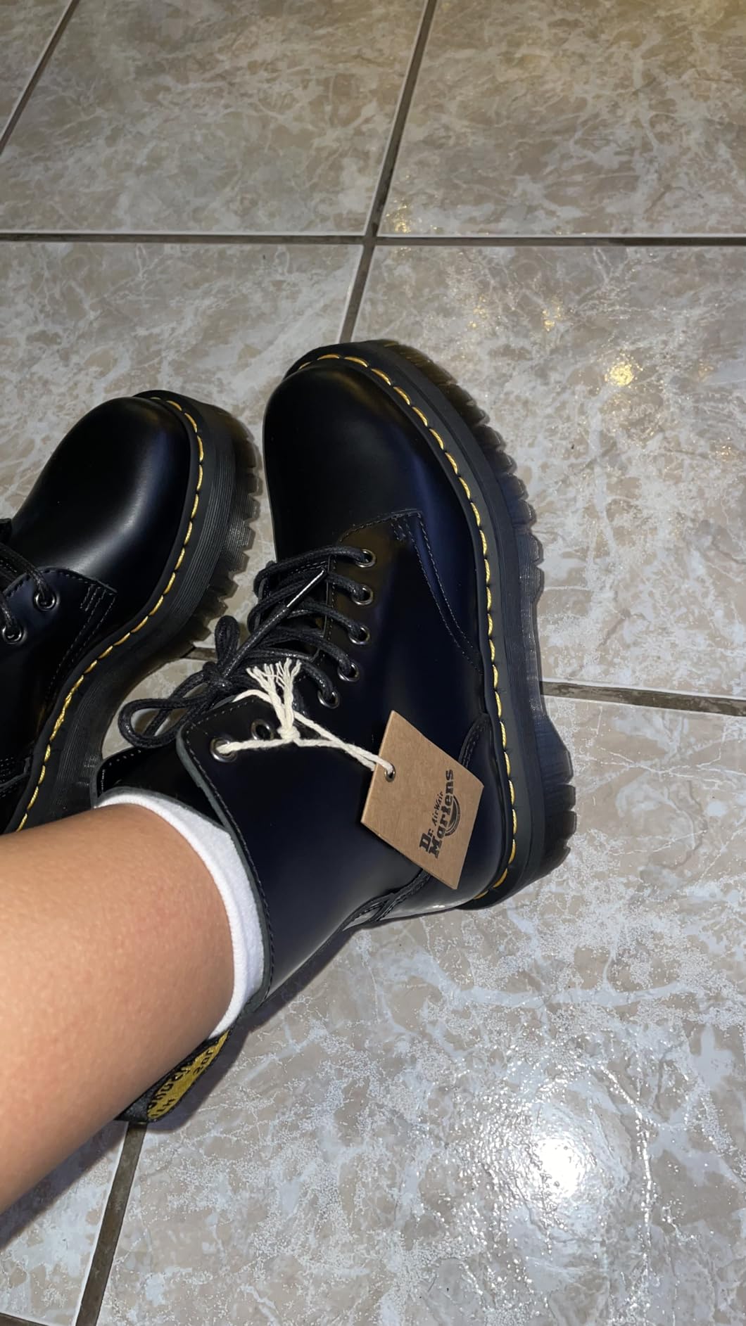 Dr. Martens Jadon Smooth Leather Platform Boots customer photo 1