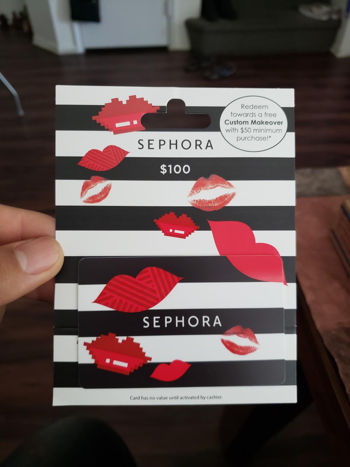 SEPHORA Physical Gift Card | Bow - $50 customer photo 1