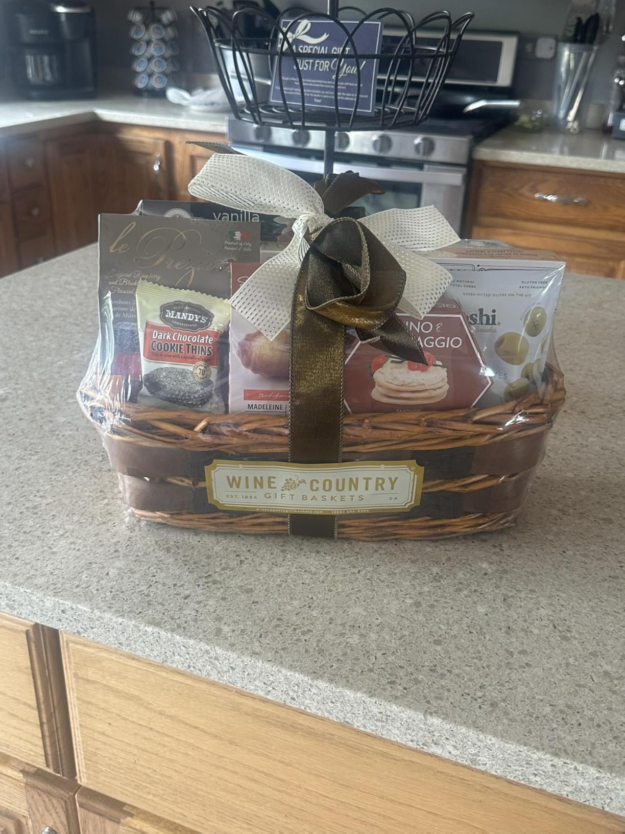 Wine Country Gift Baskets The Bon Appetit Gourmet Gift Basket Gift for Families College Students Appreciation Thank You Congratulations Get Well Soon Care Package customer photo 2