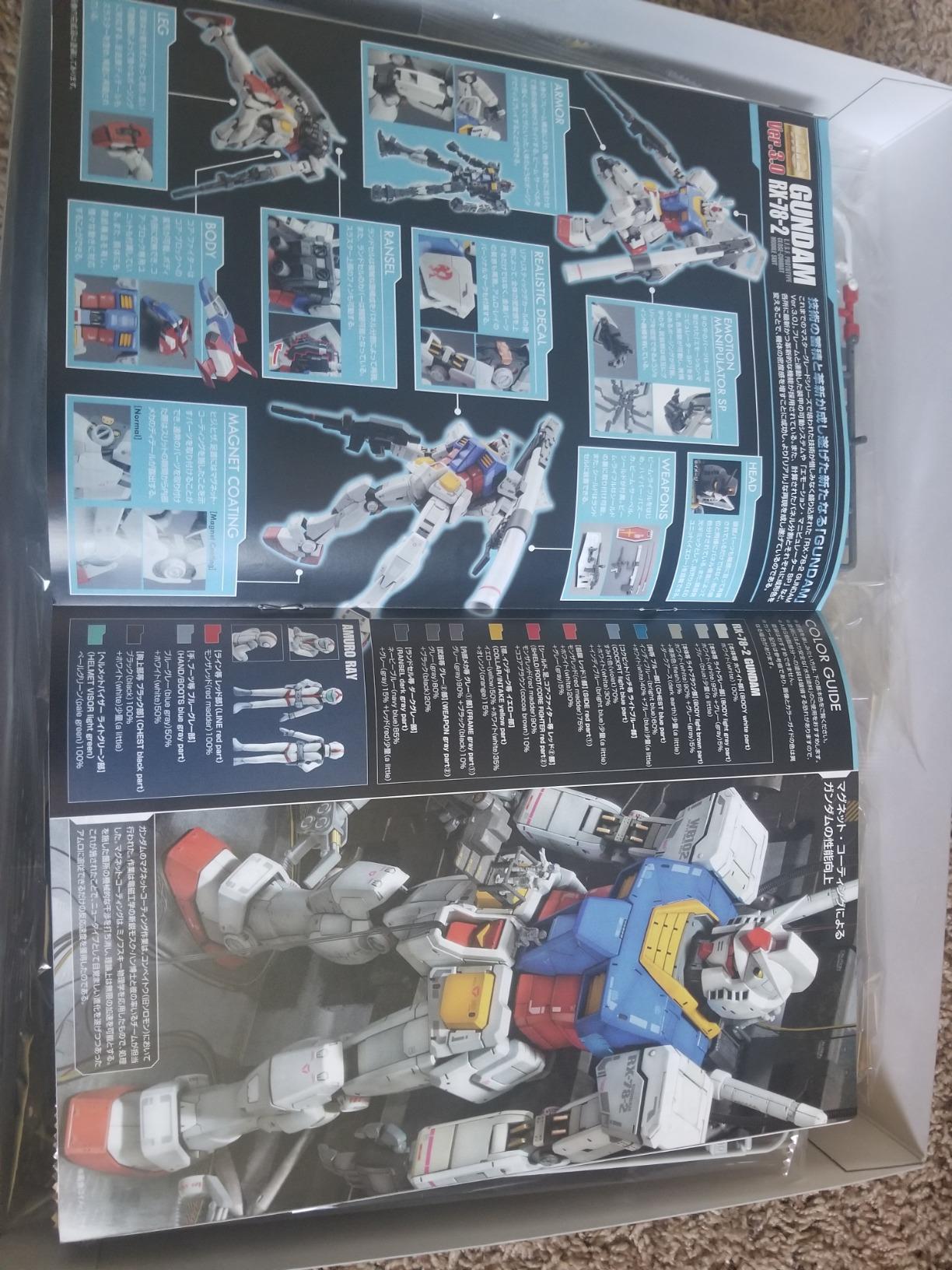 Bandai Hobby - Mobile Suit Gundam - RX-78-2 Version 3.0, Bandai Spirits 1/100 Model Kit customer photo 1